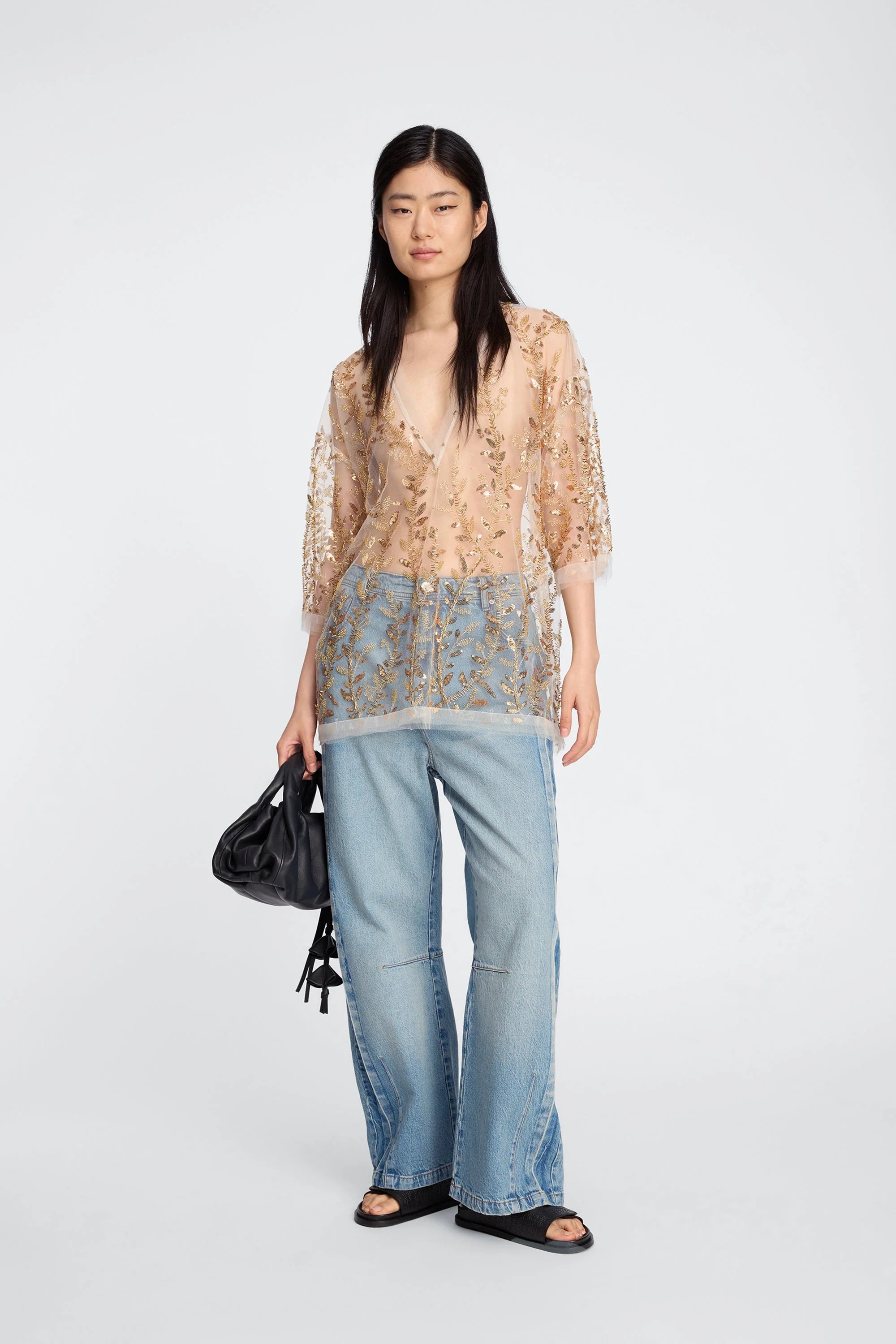 MUNTHE Top "Babur" gold