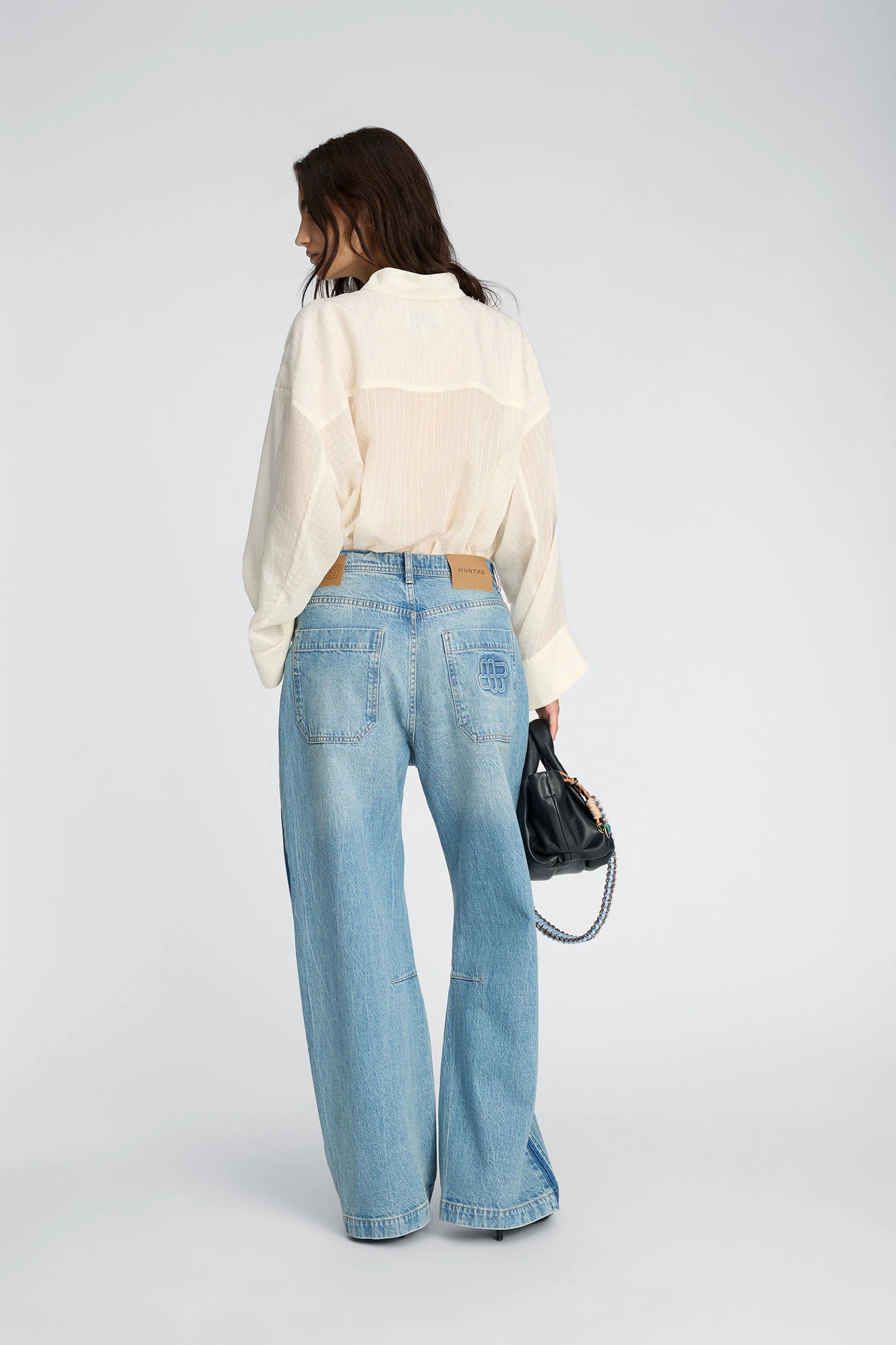 MUNTHE Shirt "Fortunato" creme