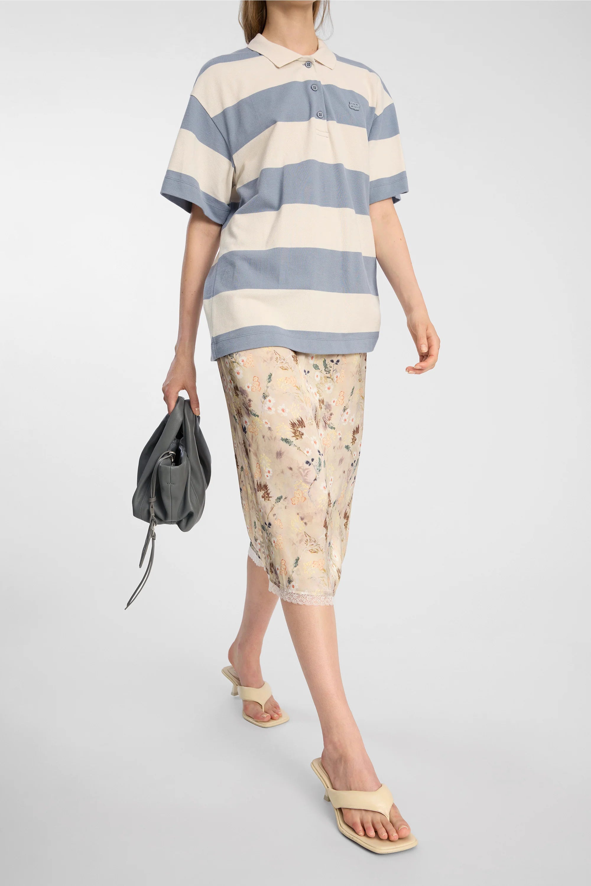 MUNTHE Skirt "Baia" print nature