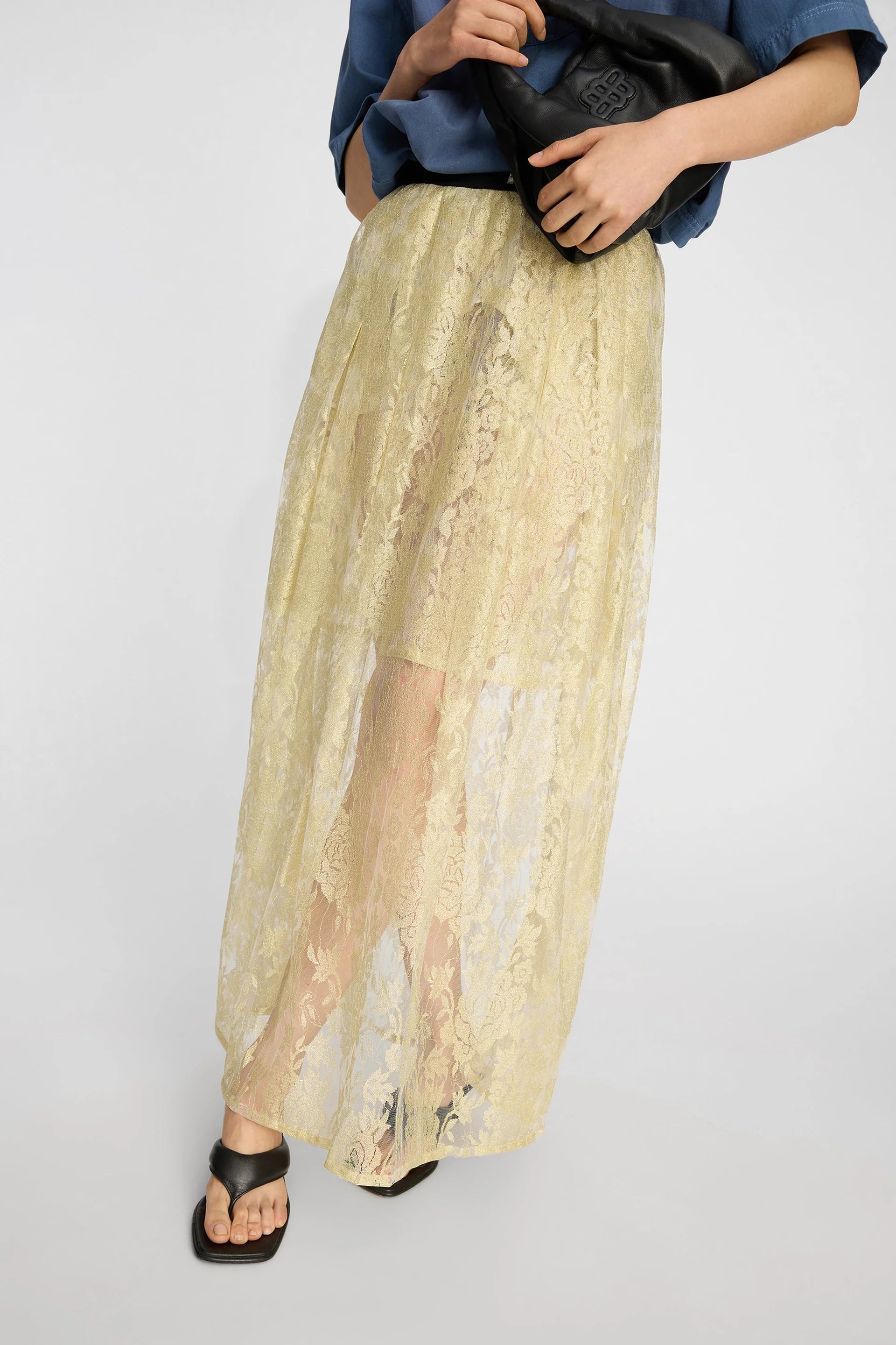 MUNTHE Skirt "Beverly" gold