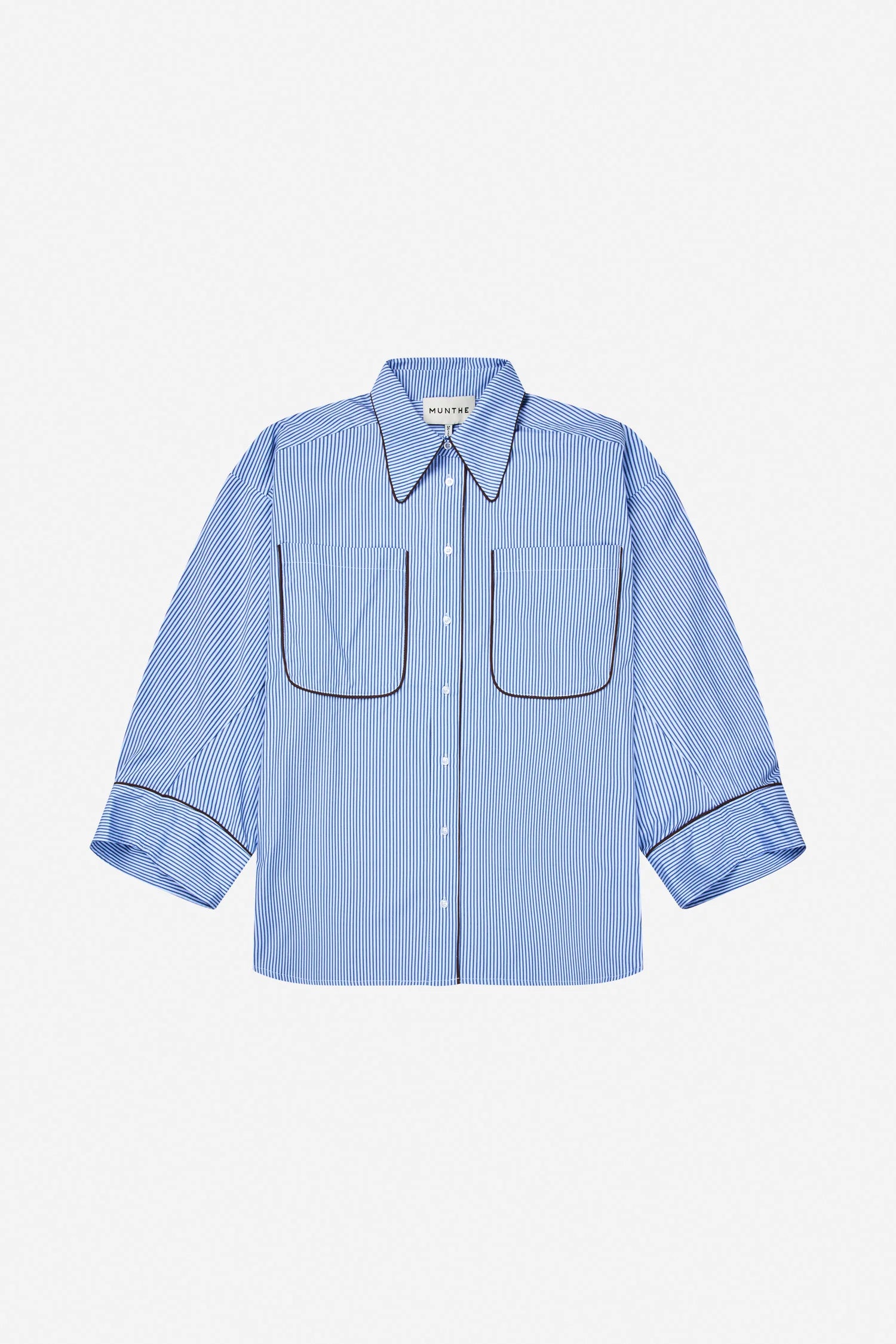 MUNTHE Shirt "Voyage" blue