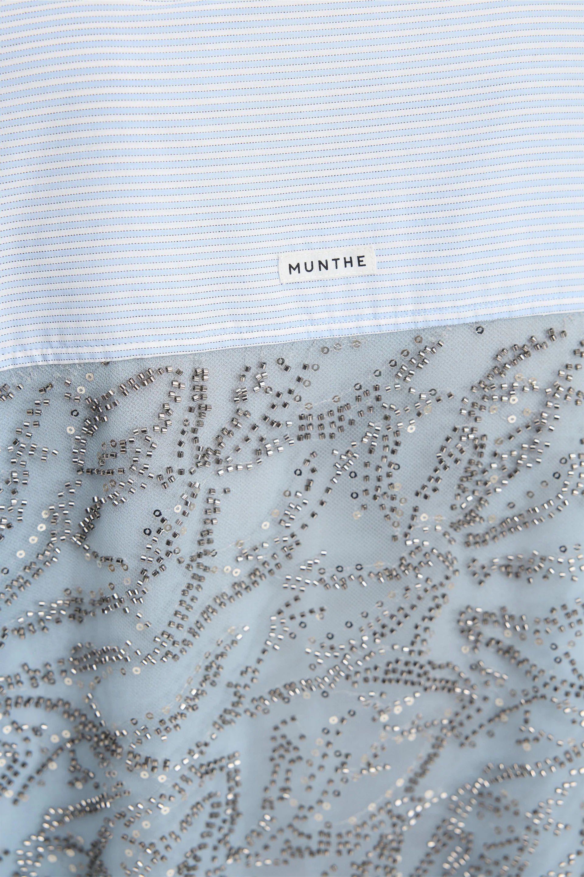 MUNTHE Shirt "Vontario" stripe blue