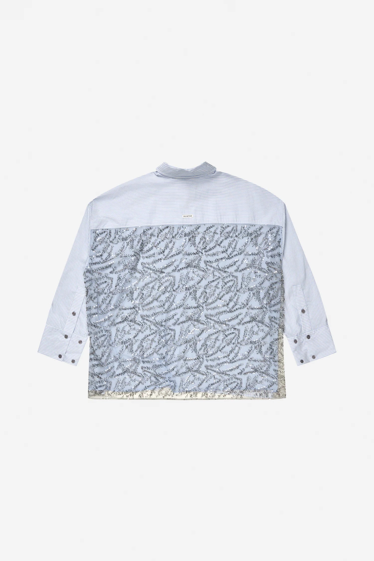 MUNTHE Shirt "Vontario" stripe blue