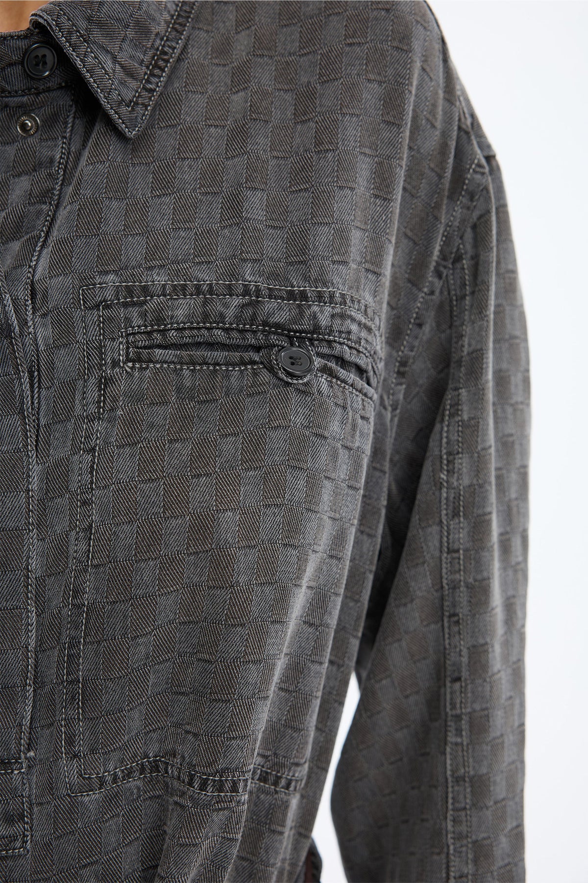 MUNTHE Shirt "Ruxa" charcoal