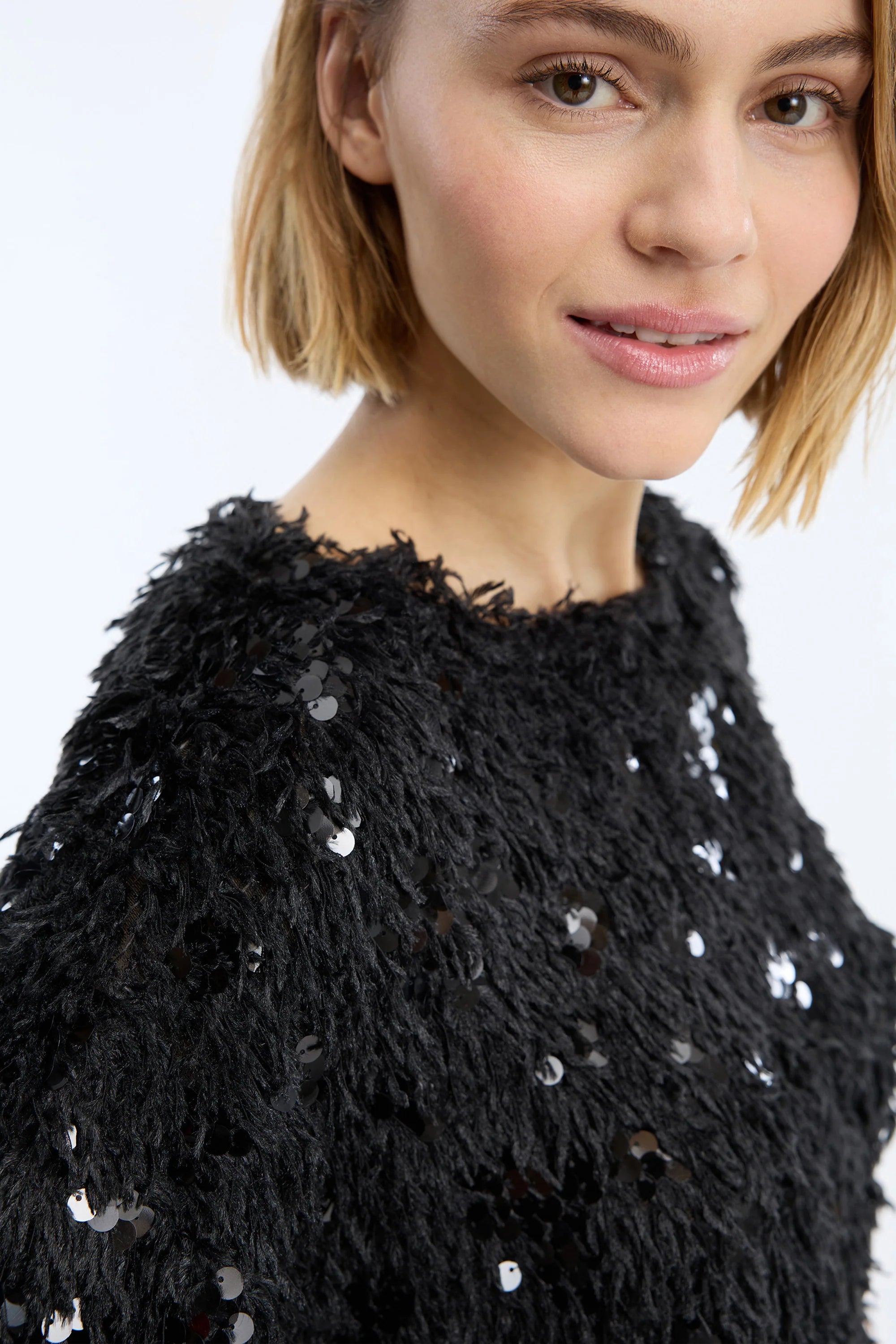 MUNTHE Top "Valence" black
