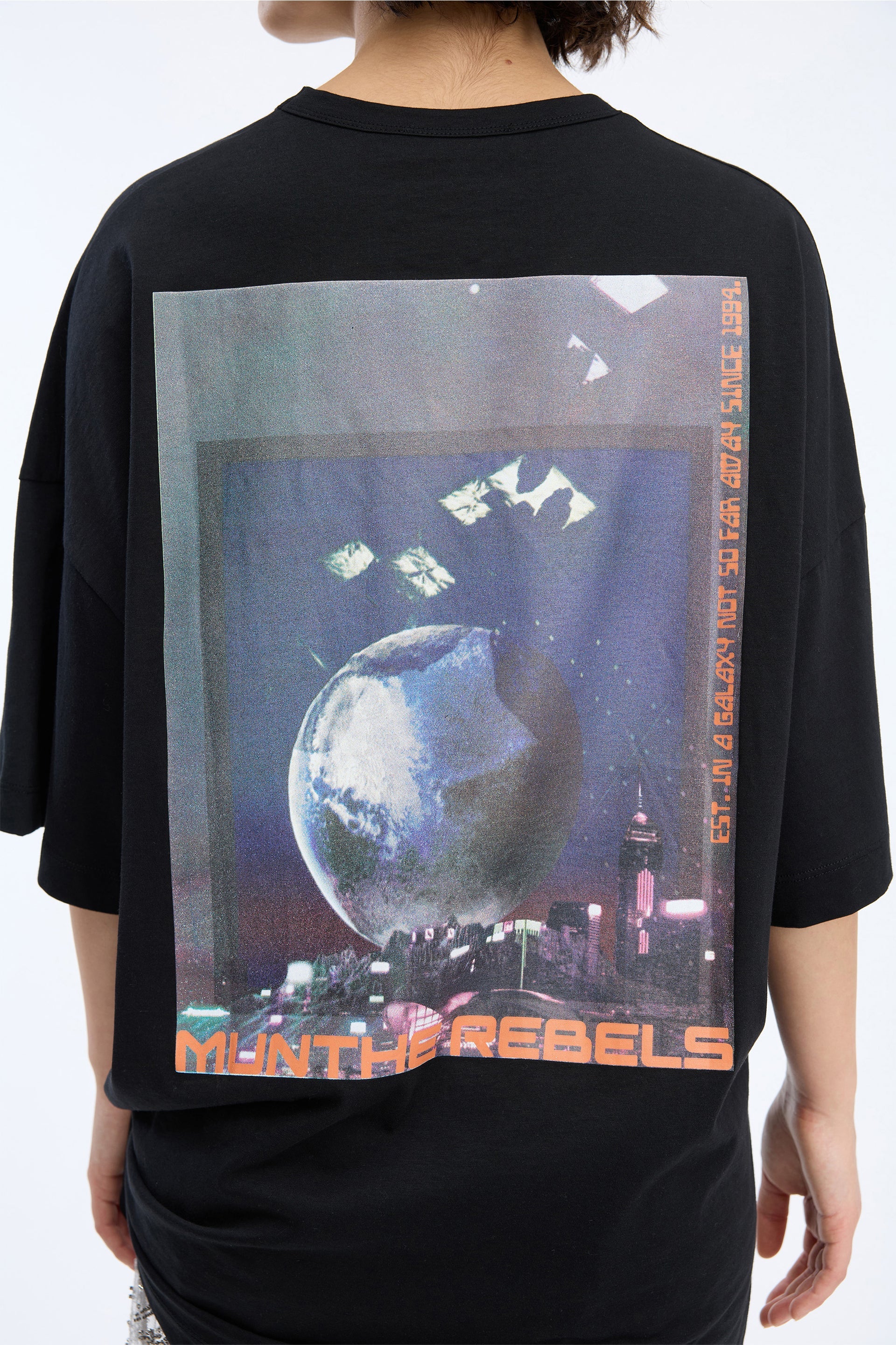 MUNTHE T-Shirt "Lanster" black