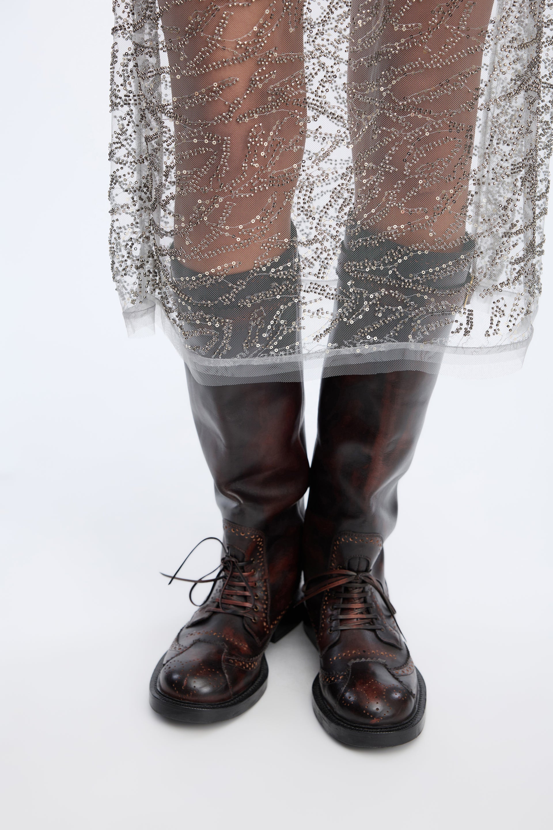 MUNTHE Skirt "Vatosha" gun metal