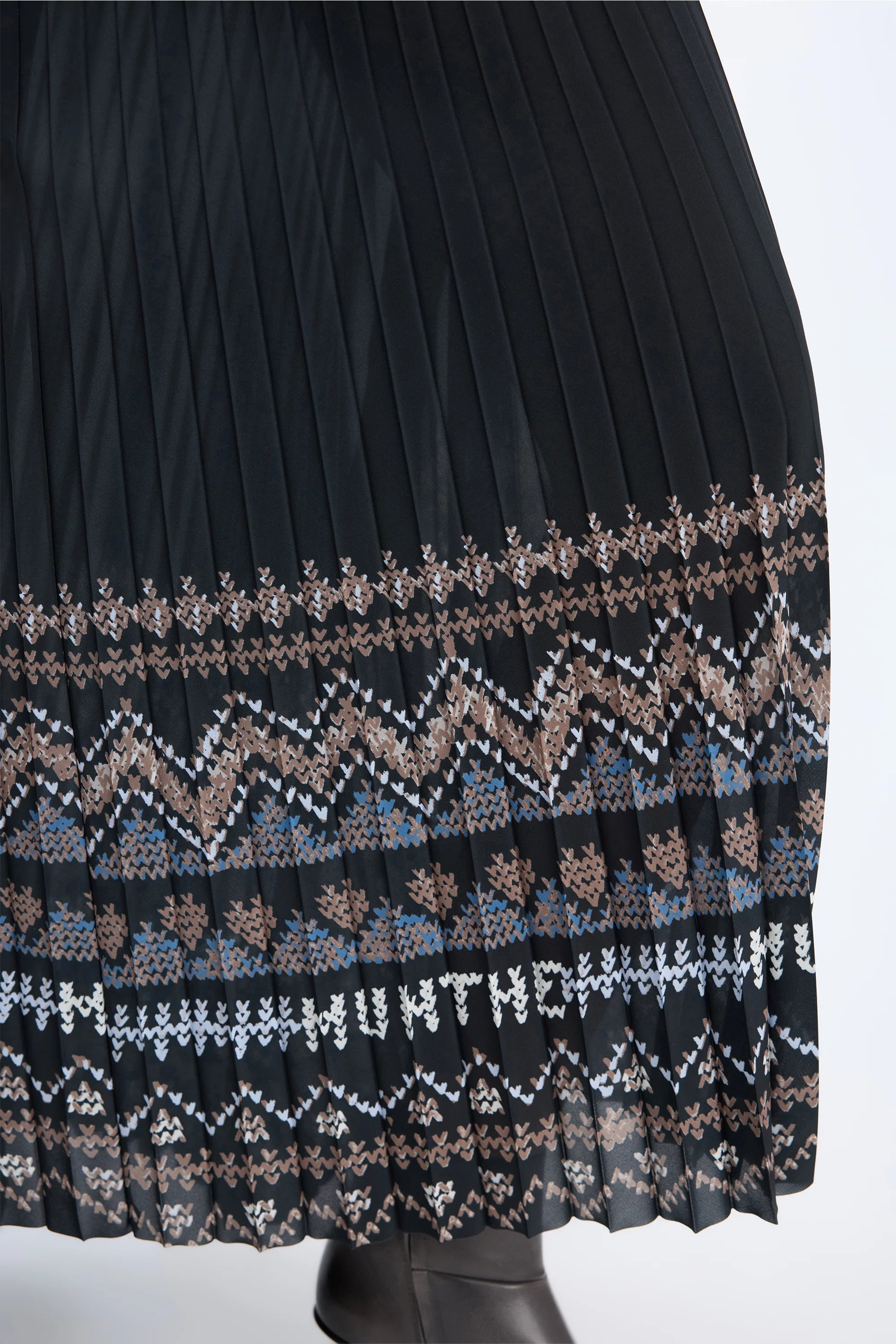 MUNTHE Skirt "Taulla" print black