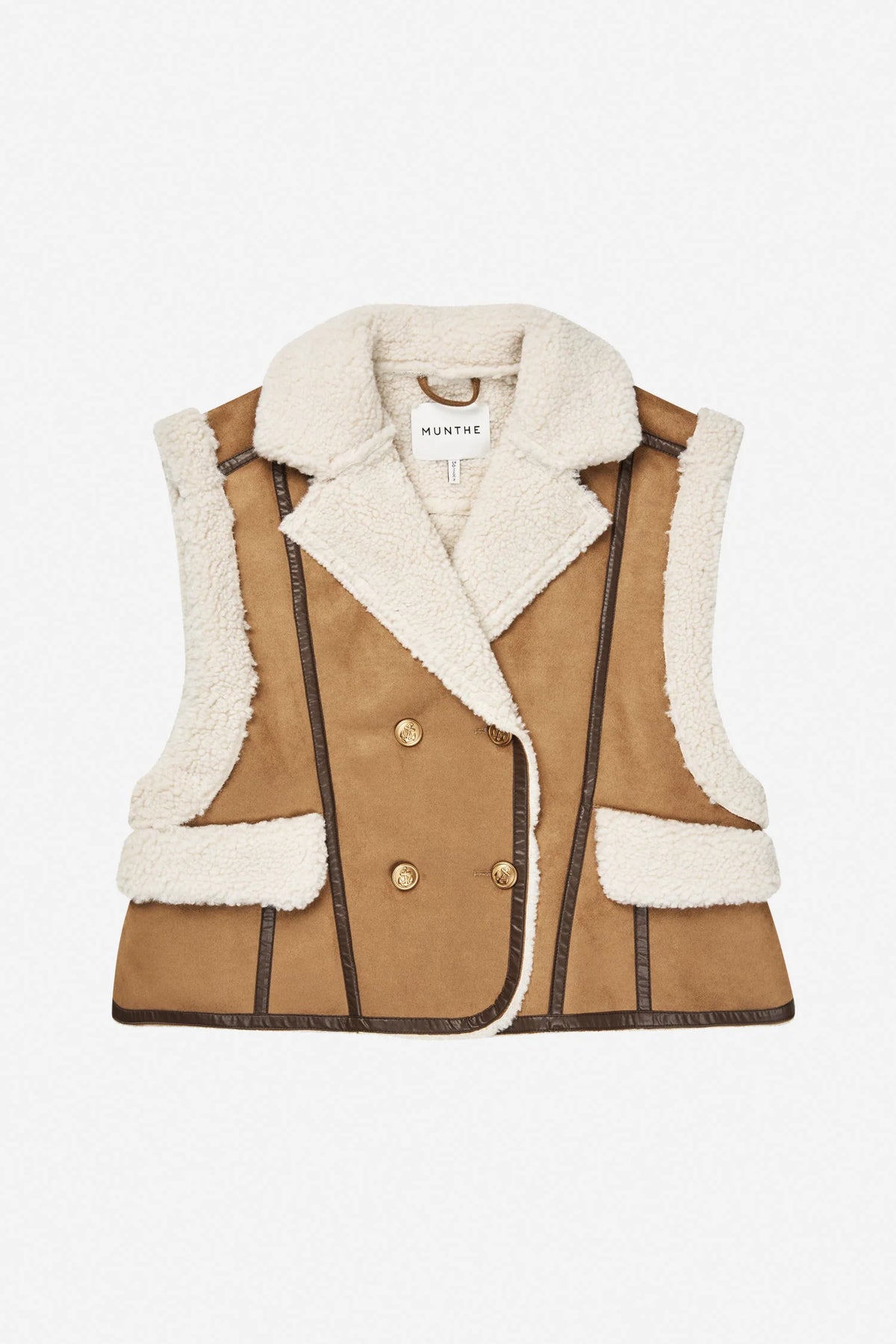 MUNTHE Vest "Vigor" nature