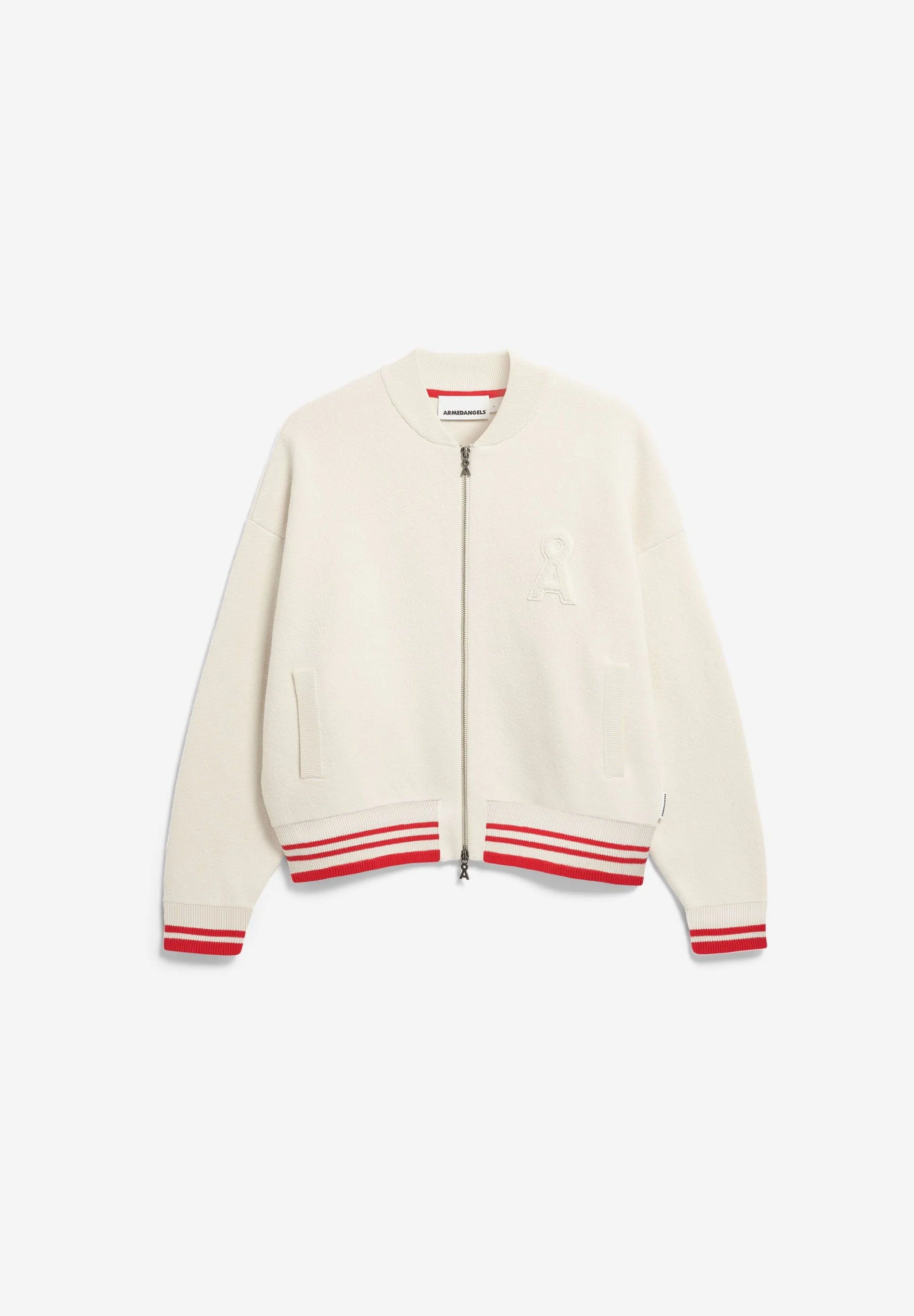 ARMEDANGELS Bomber Jacket "Iconic A" oatmilk
