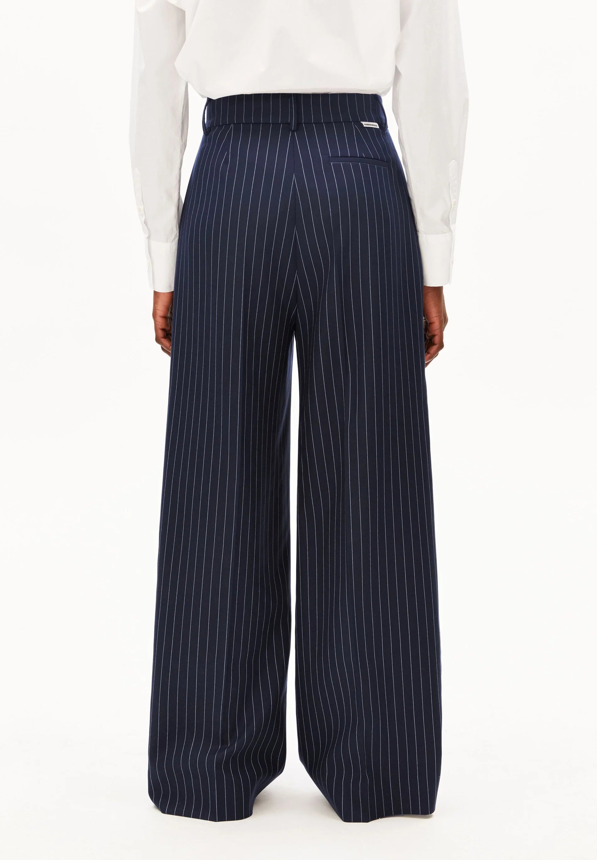 ARMEDANGELS Pants "Kaayua" pinstripe nightsky