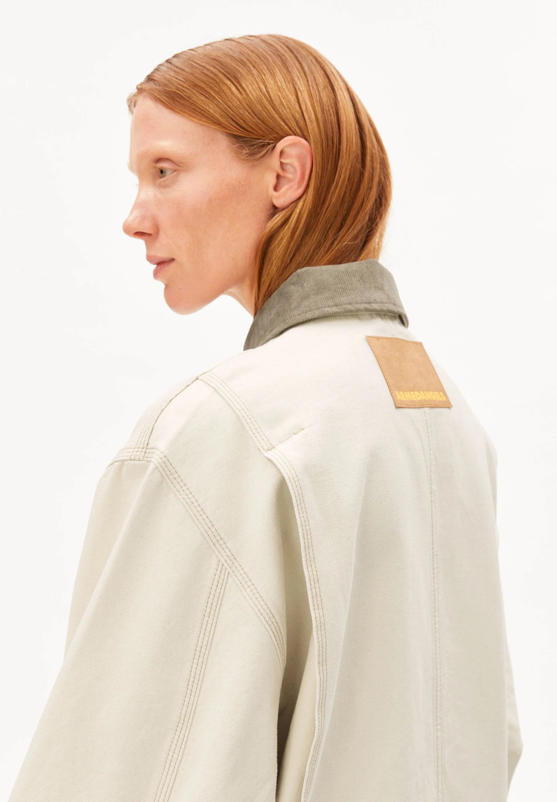 ARMEDANGELS Jacket "Workwear Canvas" undyed