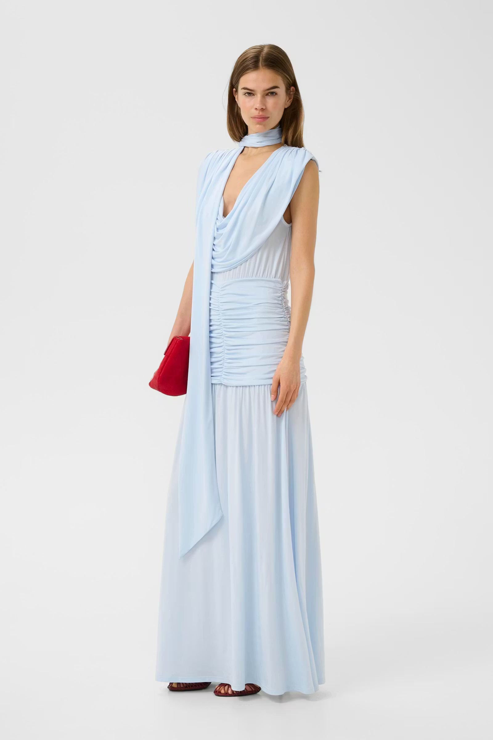 GESTUZ Dress "Laily" blue finch