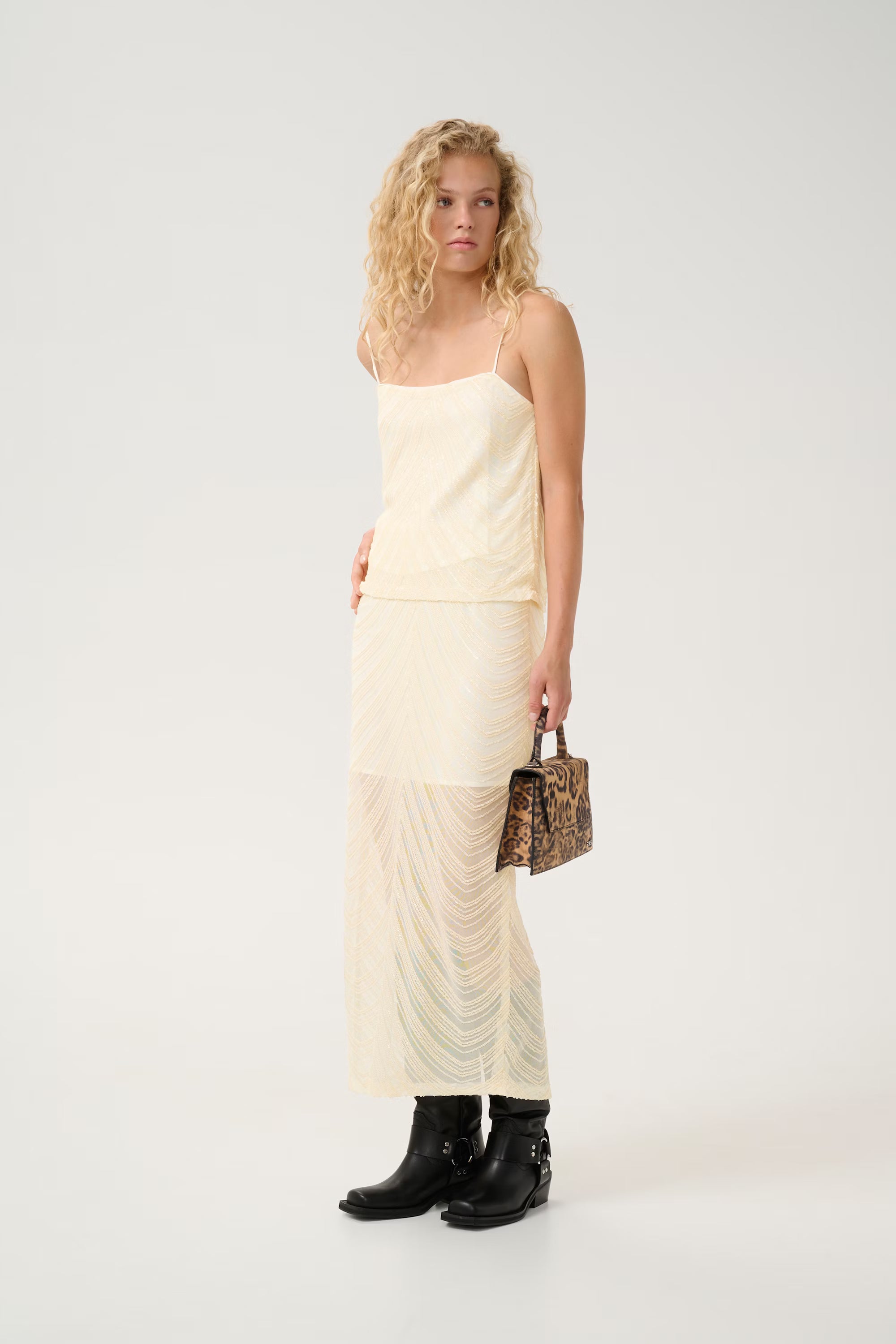 GESTUZ Skirt "Glira" butteryellow