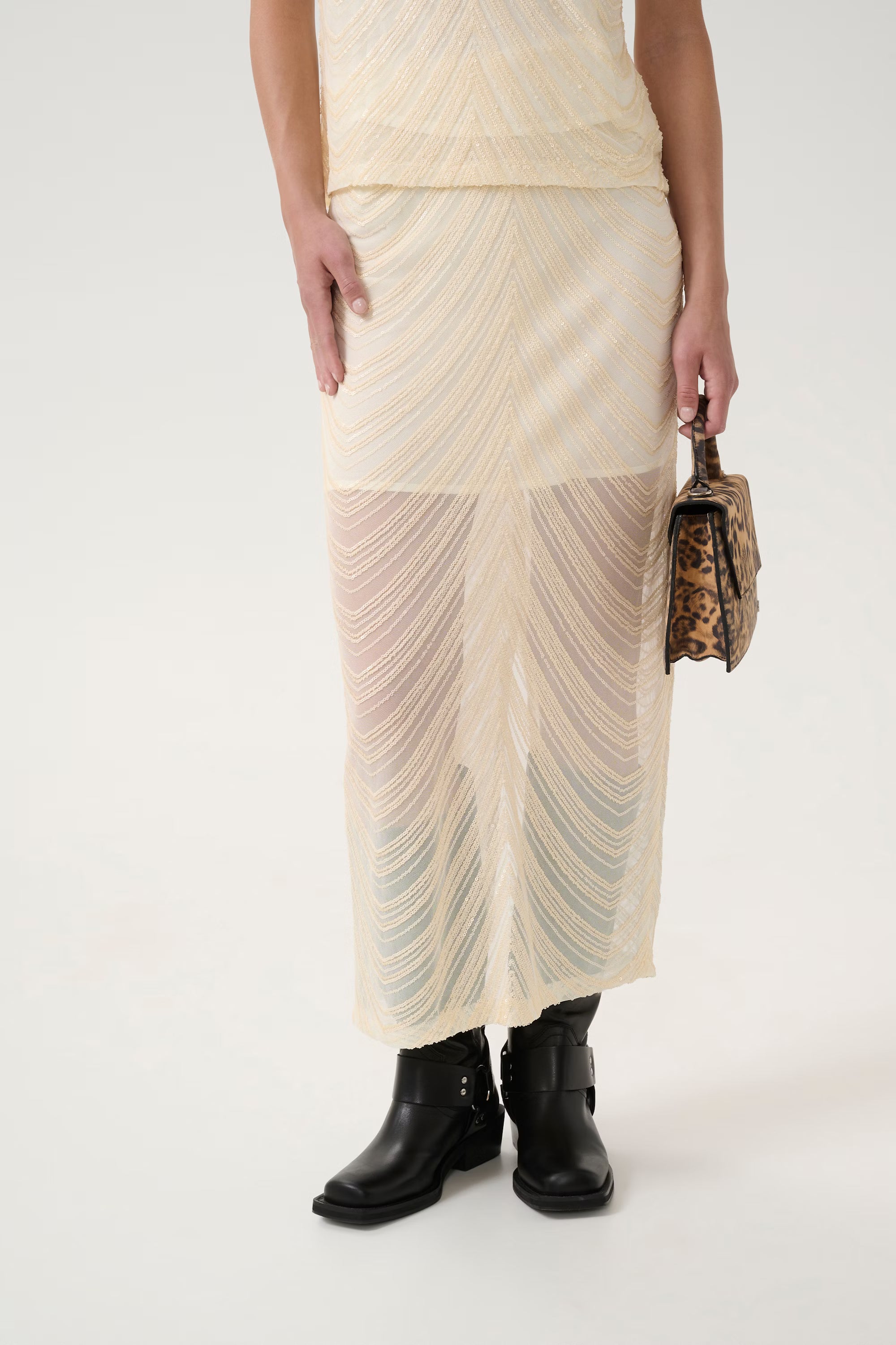 GESTUZ Skirt "Glira" butteryellow