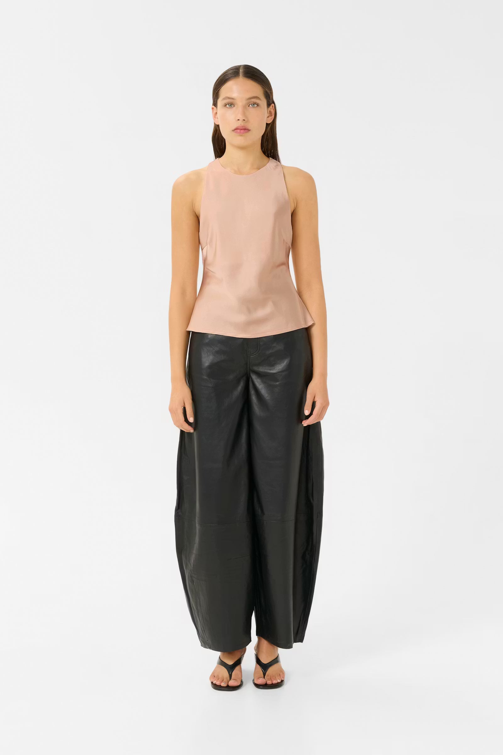 GESTUZ Top "Ceri" rose dust
