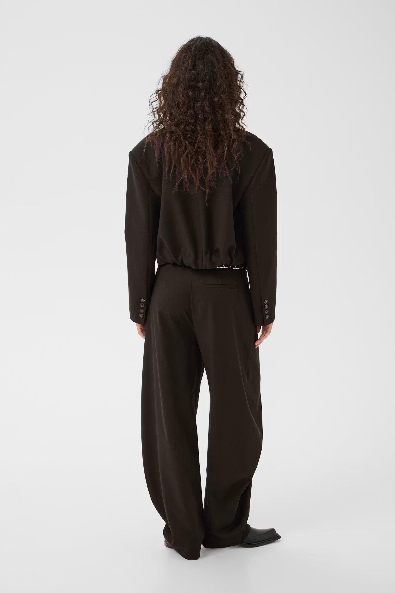 GESTUZ Pants "Callia" ganache