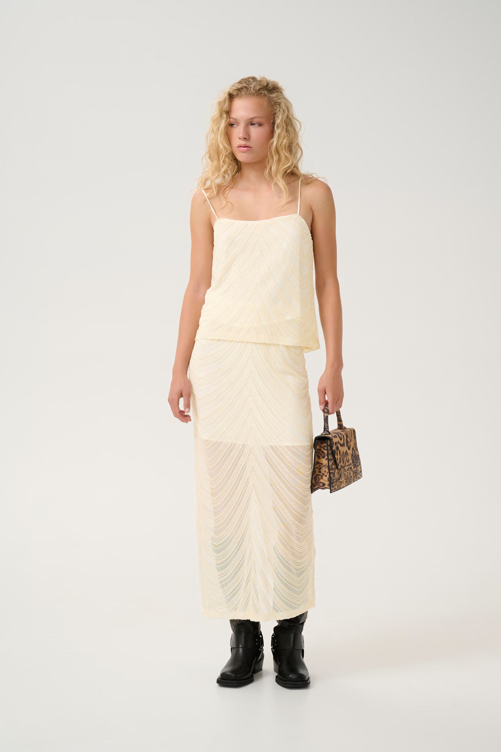 GESTUZ Skirt "Glira" butteryellow