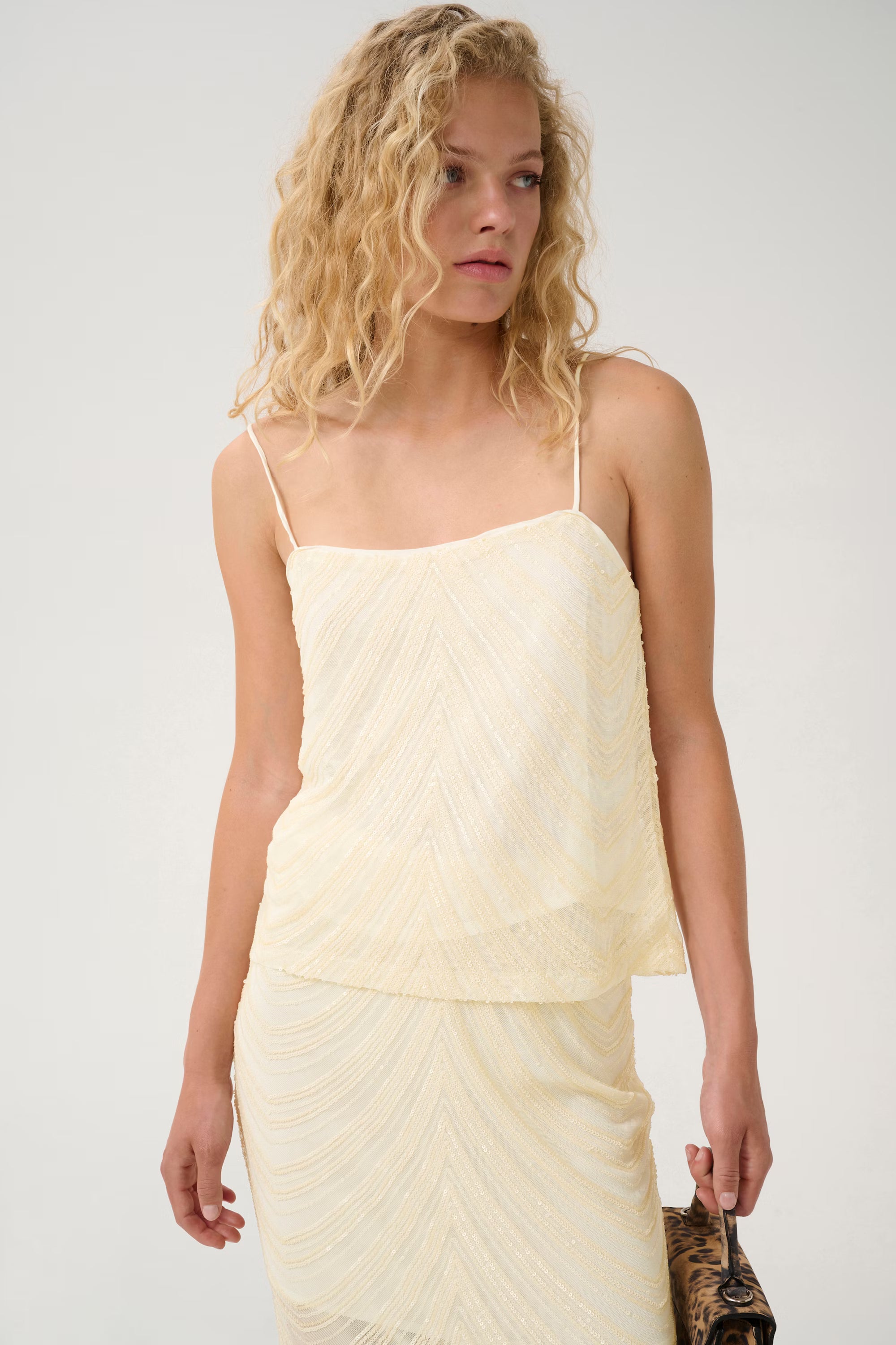 GESTUZ Top "Glira" butteryellow