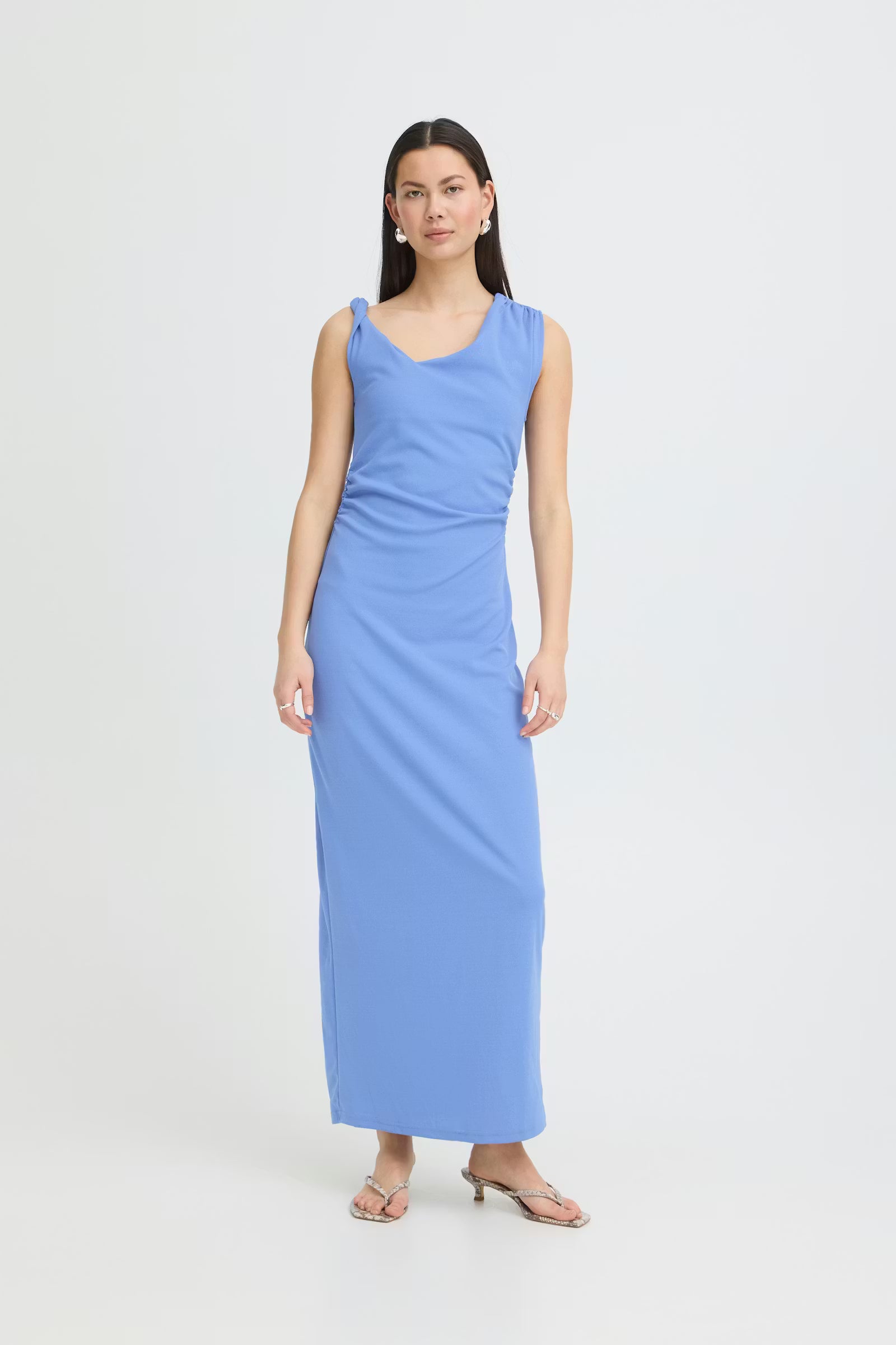 ICHI Dress "Katine" wedgewood