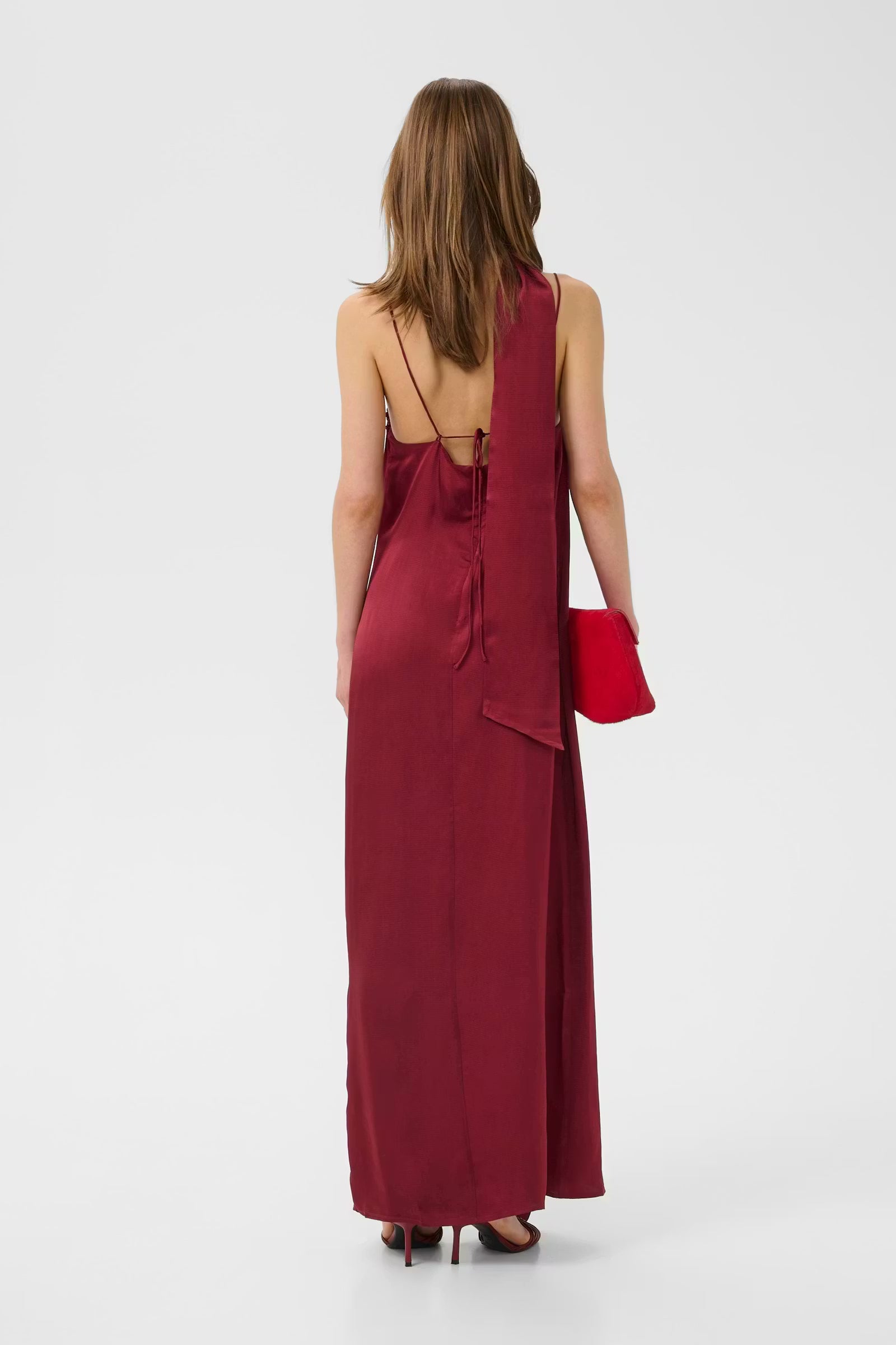 GESTUZ Dress "Sirwa" cabernet