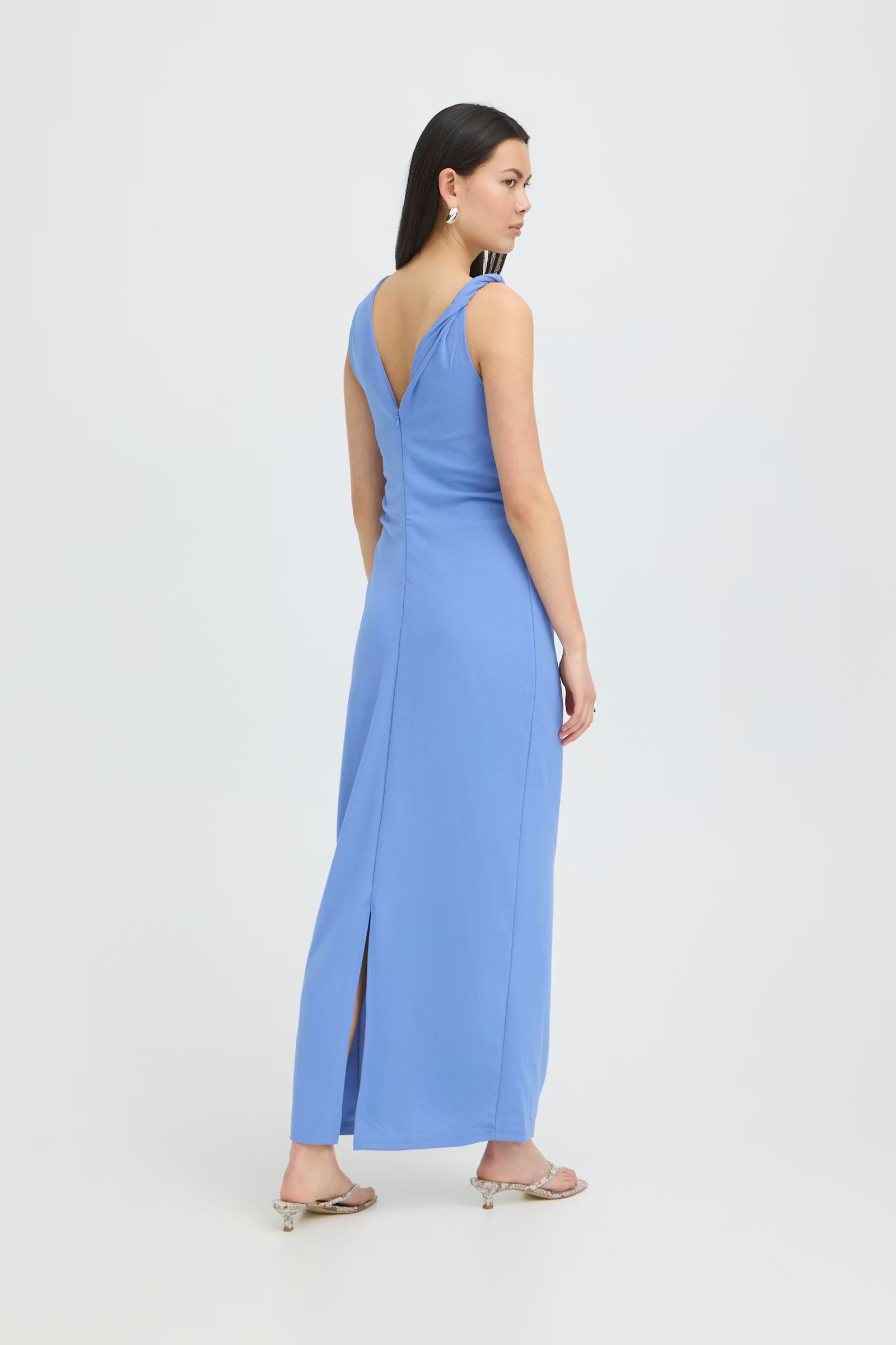 ICHI Dress "Katine" wedgewood