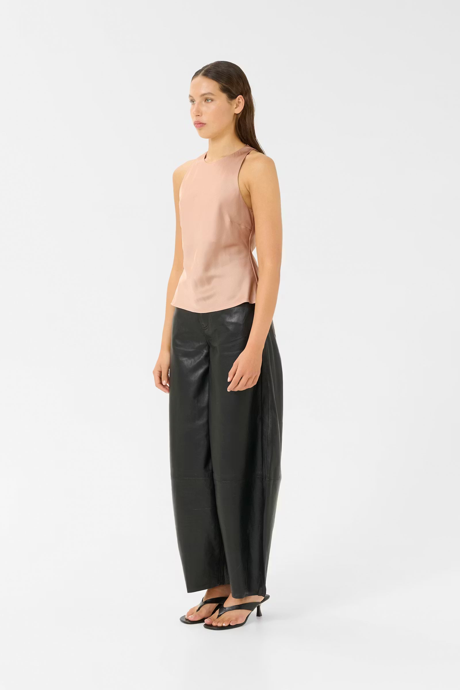 GESTUZ Top "Ceri" rose dust