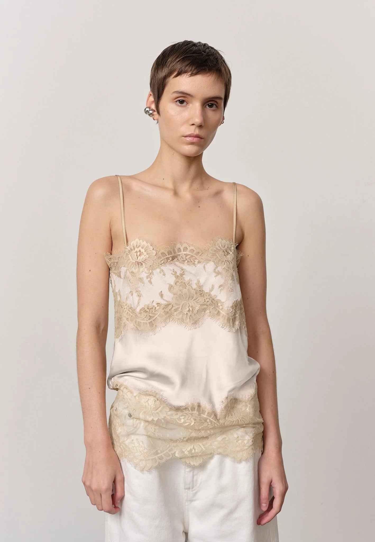 HERSKIND Top "Linnea" creme