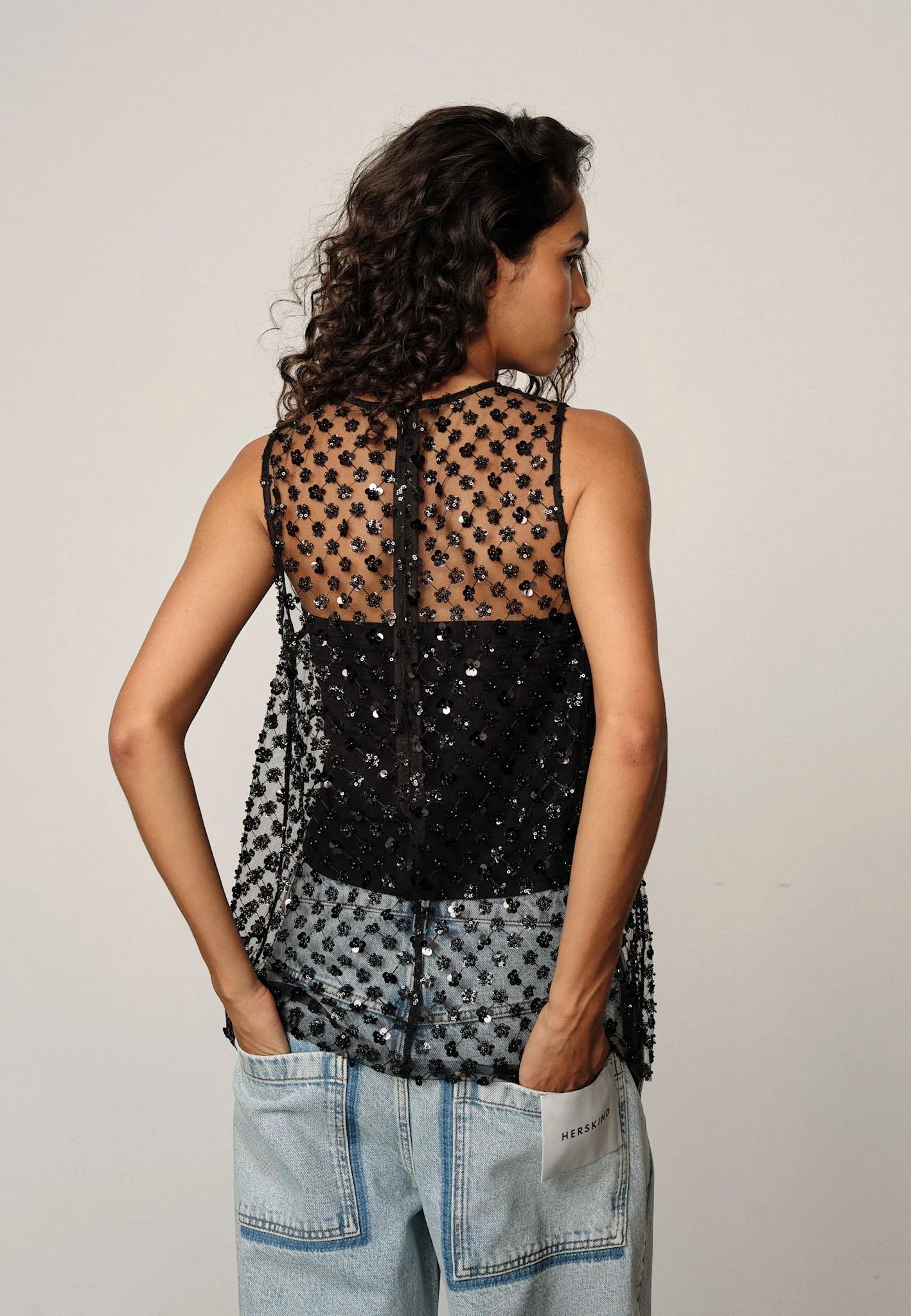 HERSKIND Top "Jan" black