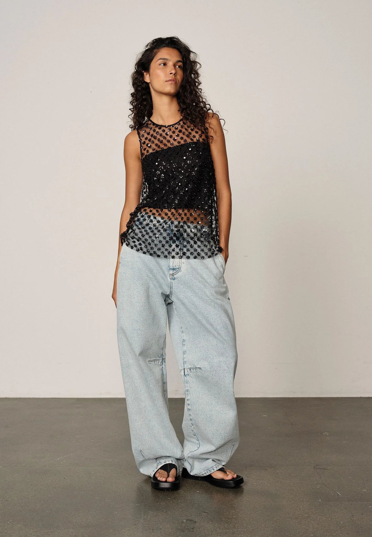 HERSKIND Top "Jan" black