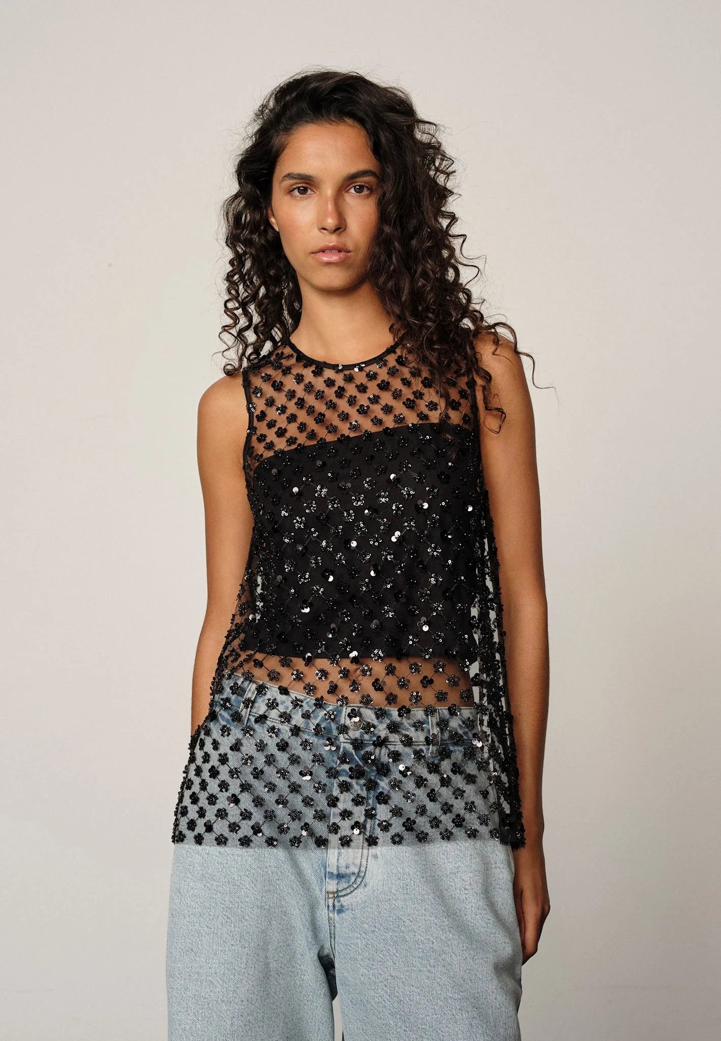 HERSKIND Top "Jan" black