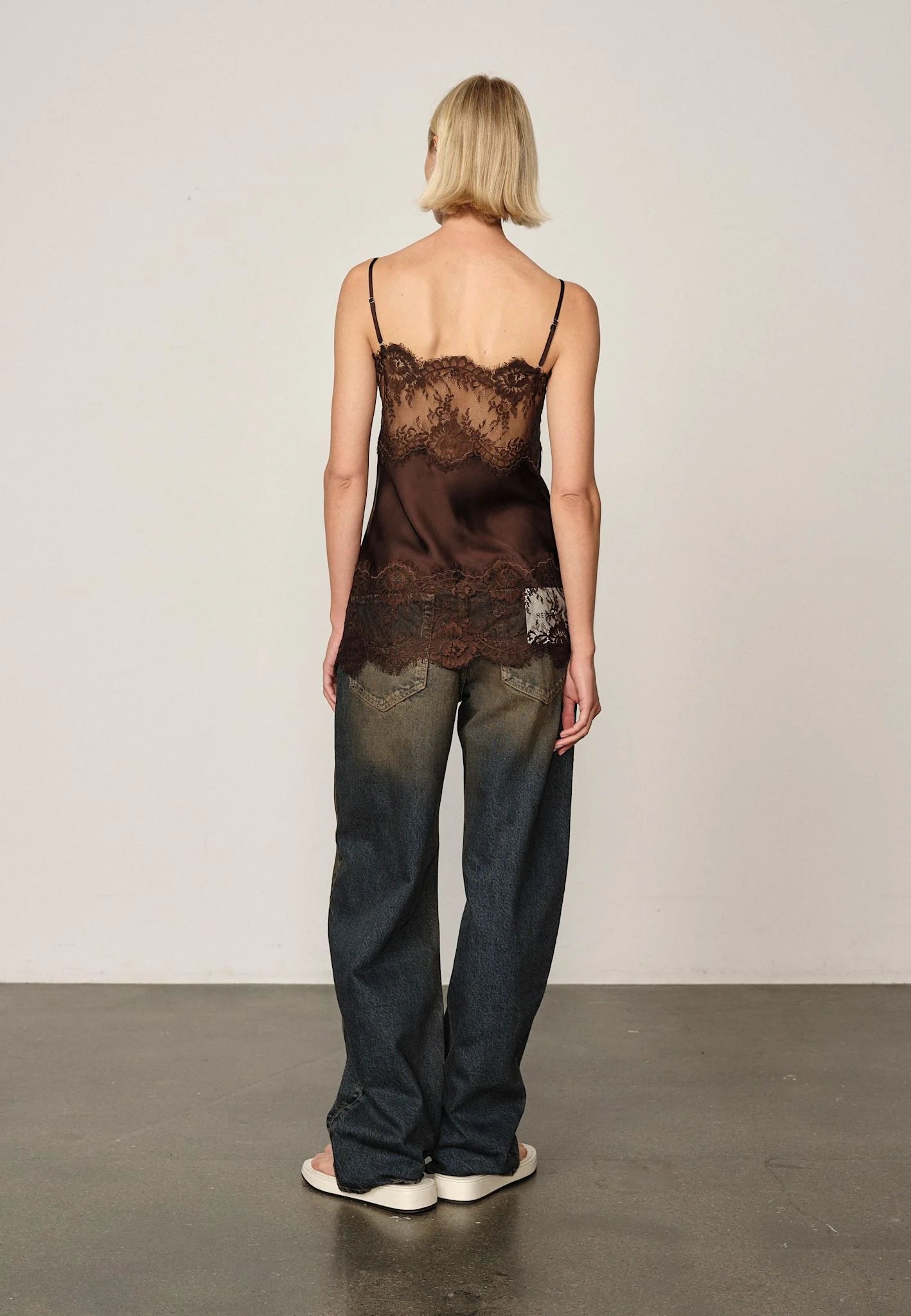 HERSKIND Top "Linnea" java brown