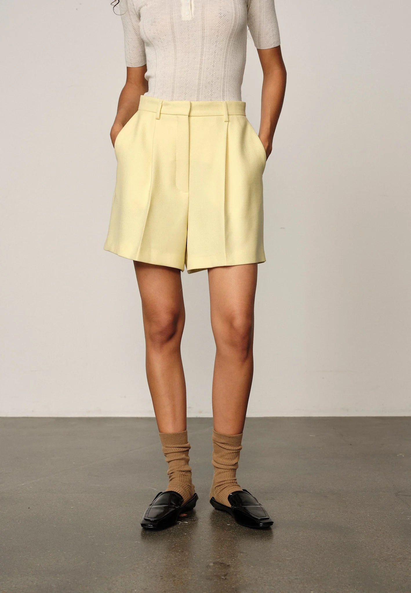 HERSKIND Shorts "Reggy" citrine