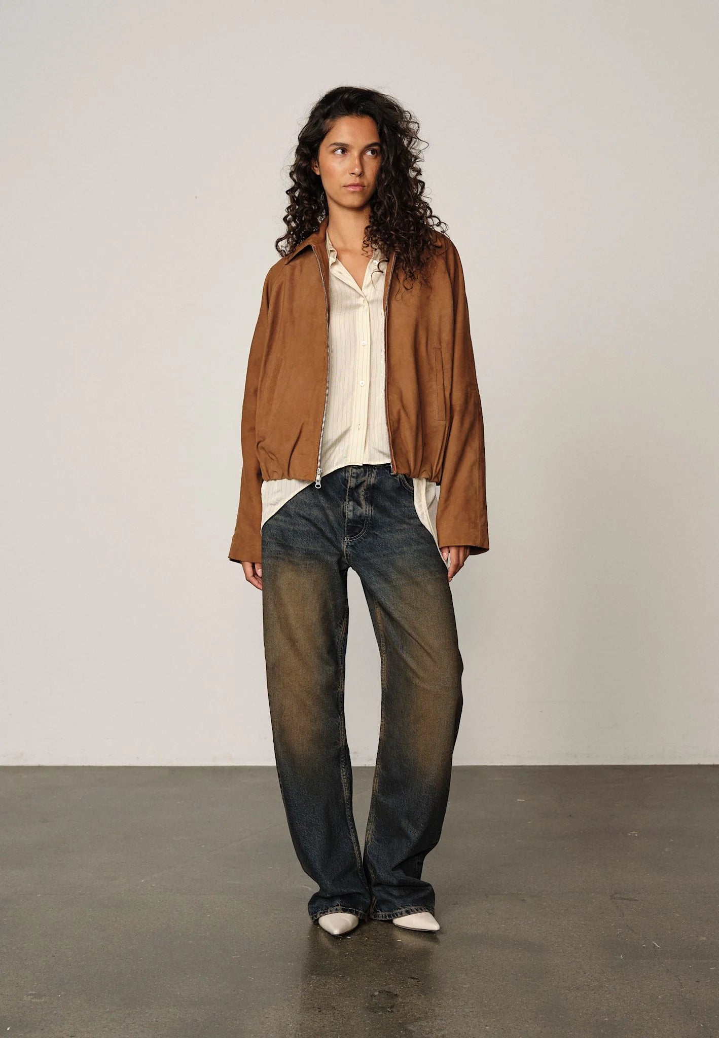 HERSKIND Jacket "Ray" cognac