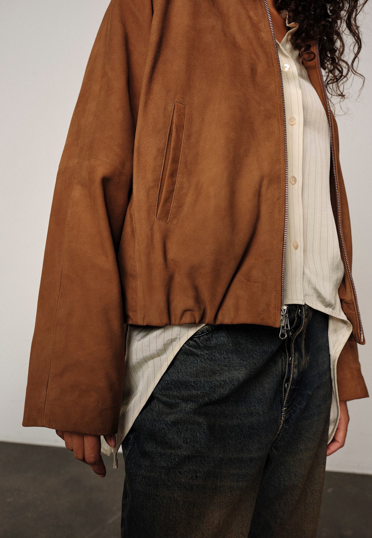 HERSKIND Jacket "Ray" cognac
