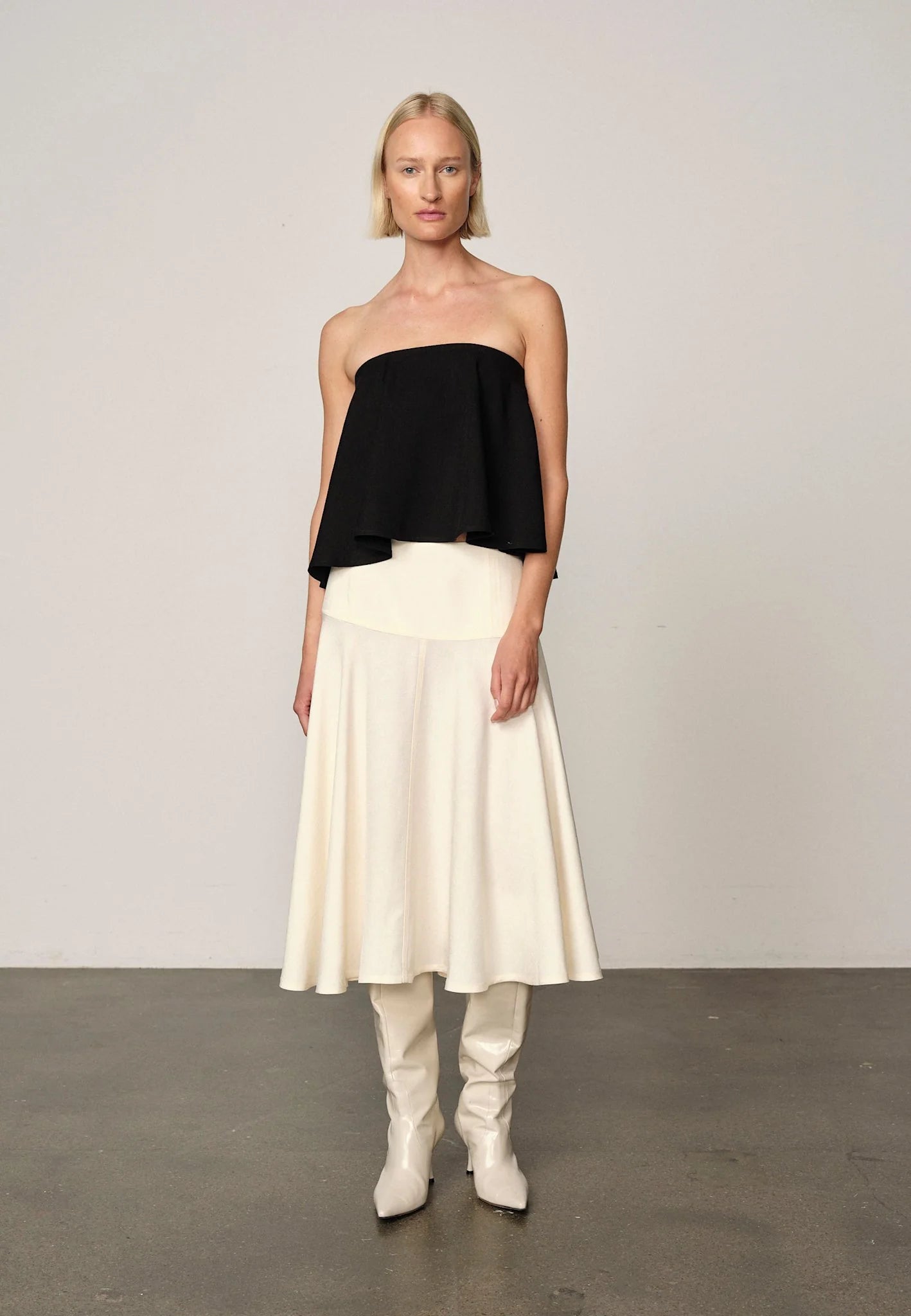 HERSKIND Skirt "Blaze" offwhite