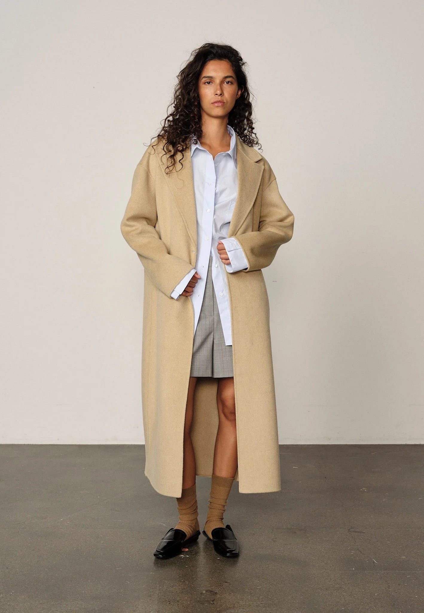 HERSKIND Coat "Zion" butter yellow