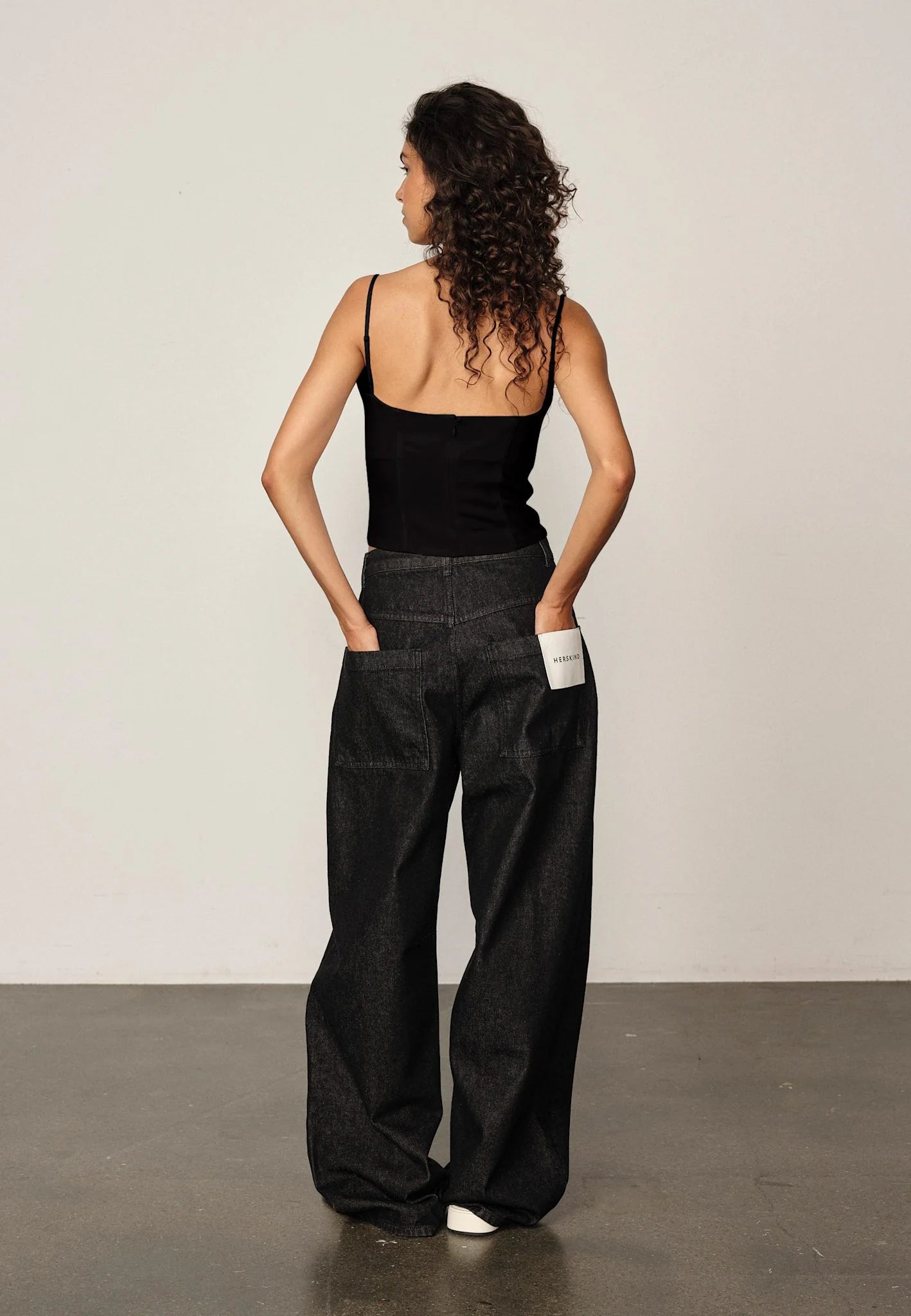 HERSKIND Top "Toma" black