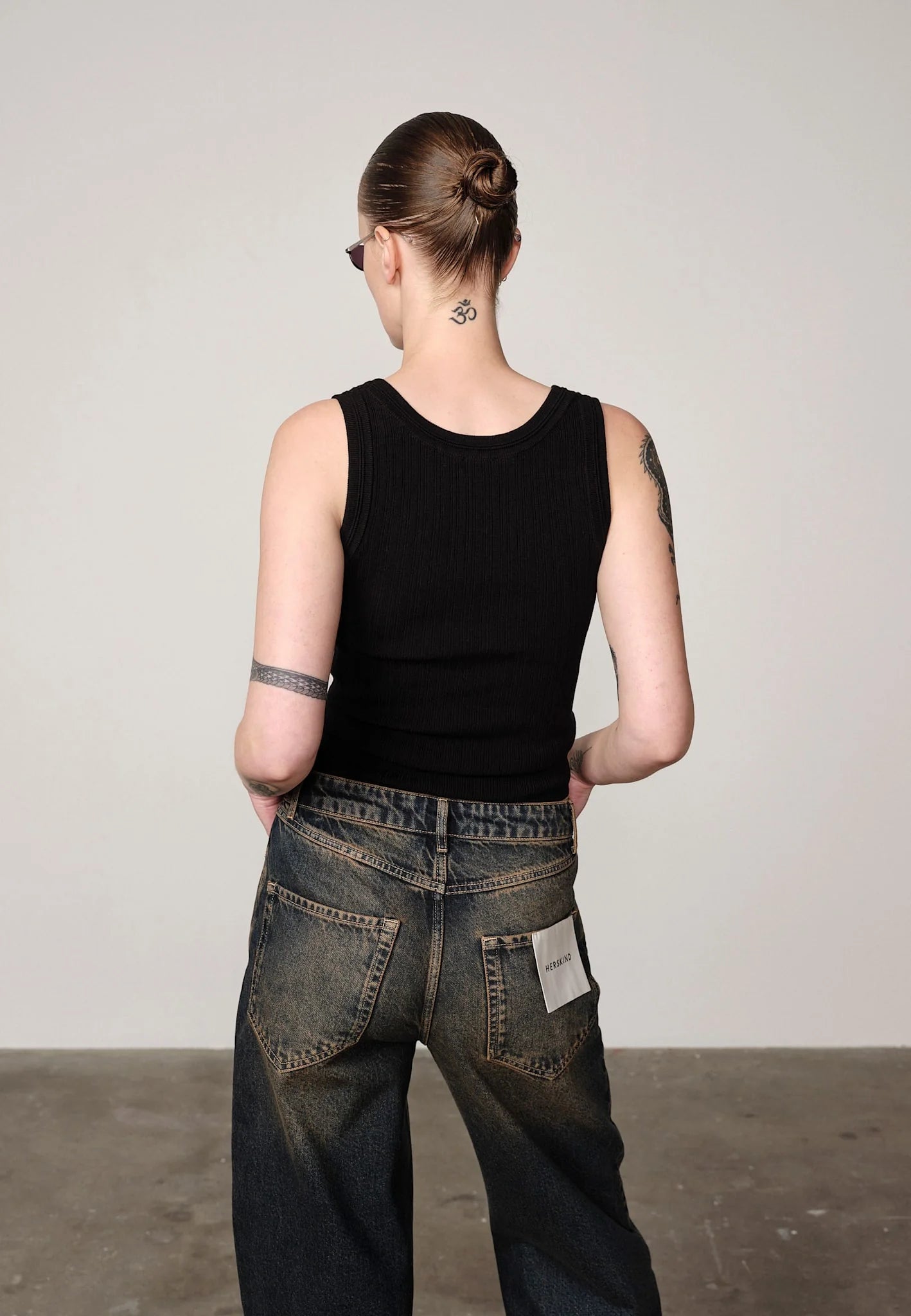 HERSKIND Top "Morris" black