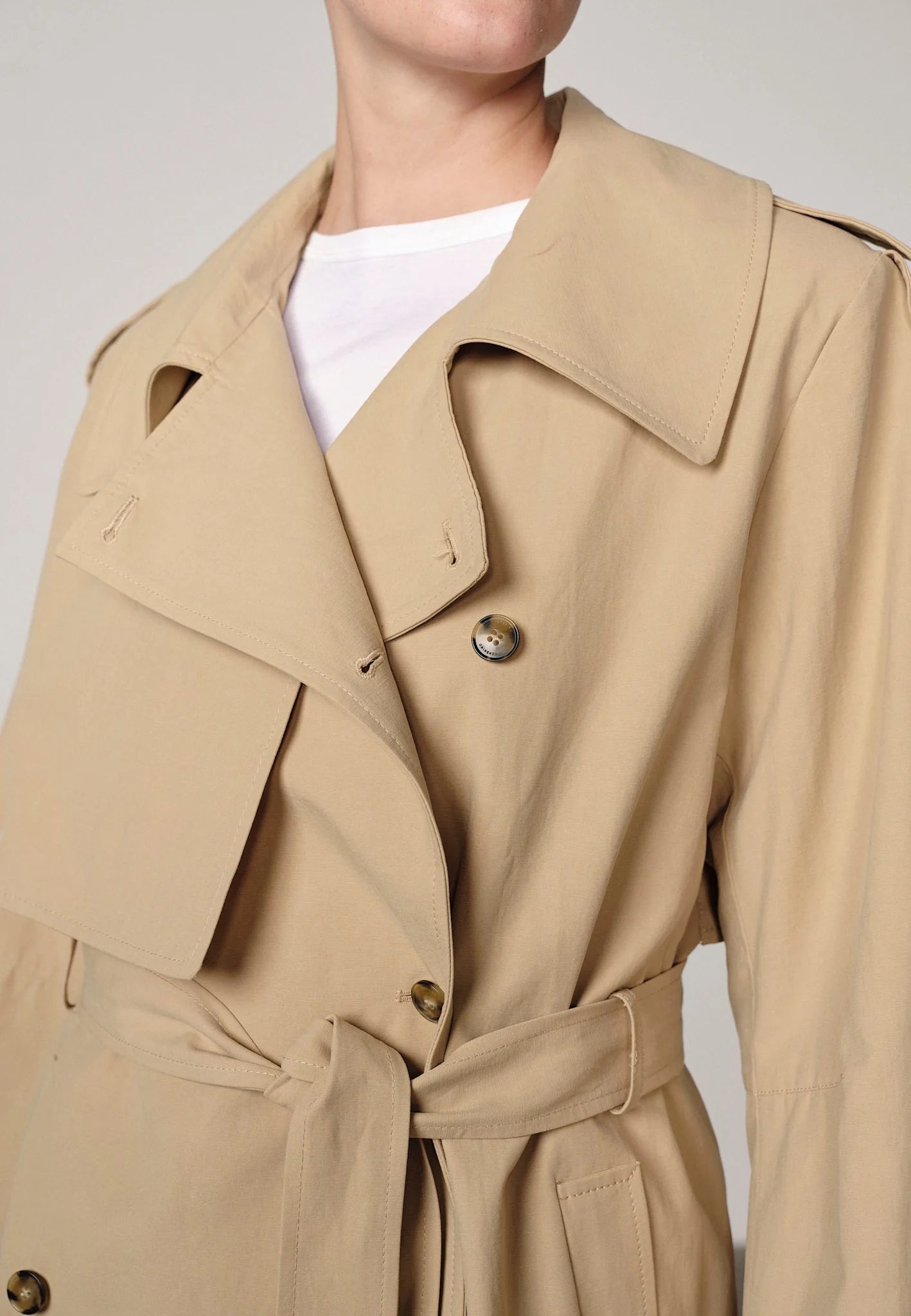 HERSKIND Trenchcoat "Fernandes" bison
