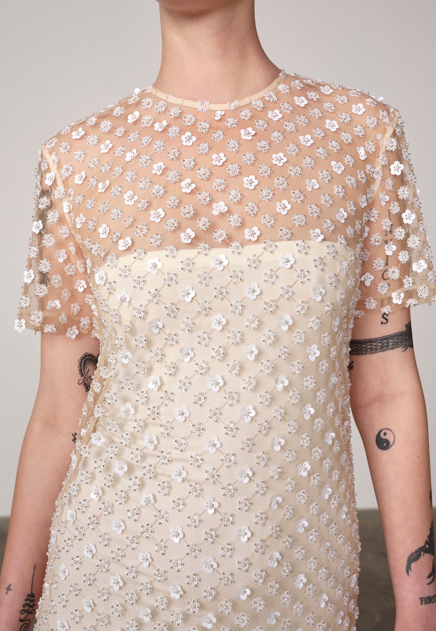 HERSKIND Dress "Babel" creme