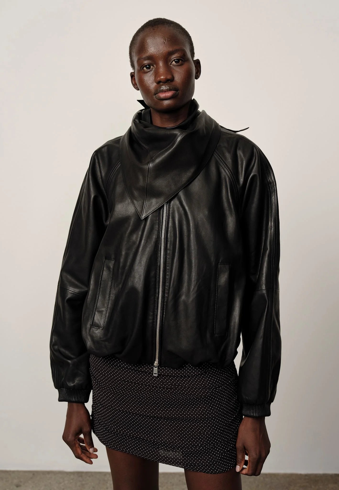 HERSKIND Bomber Jacket "Yvette" black