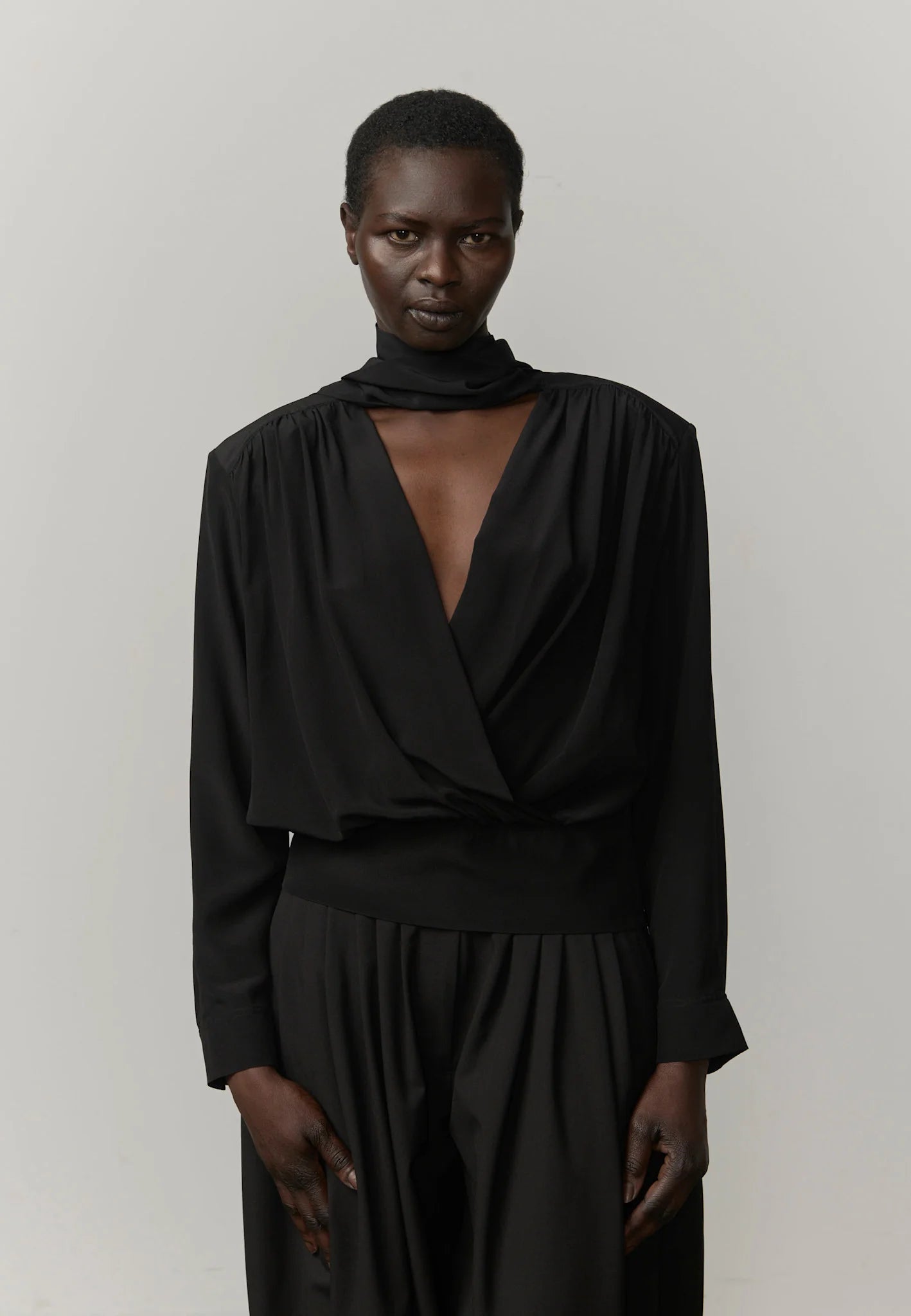 HERSKIND Blouse "Juan" black