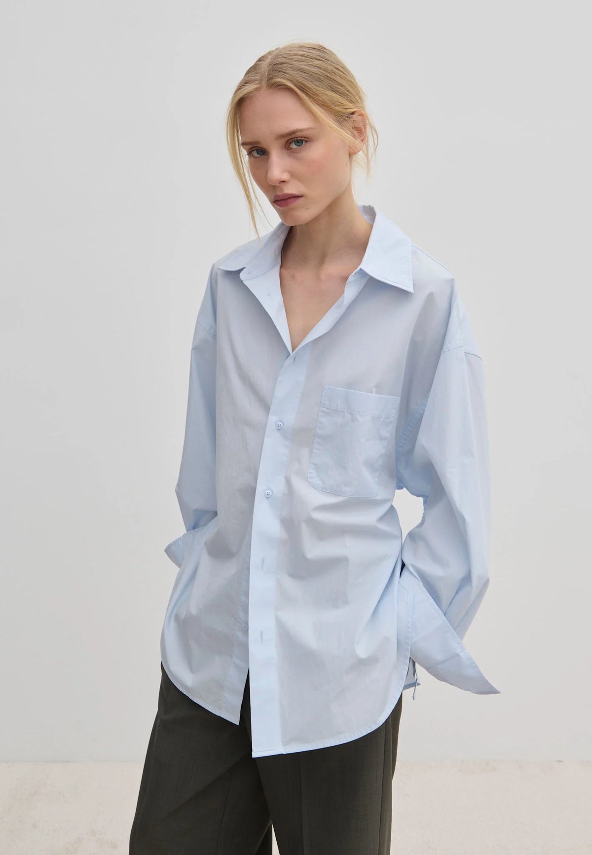 HERSKIND Shirt "Jordan" light blue