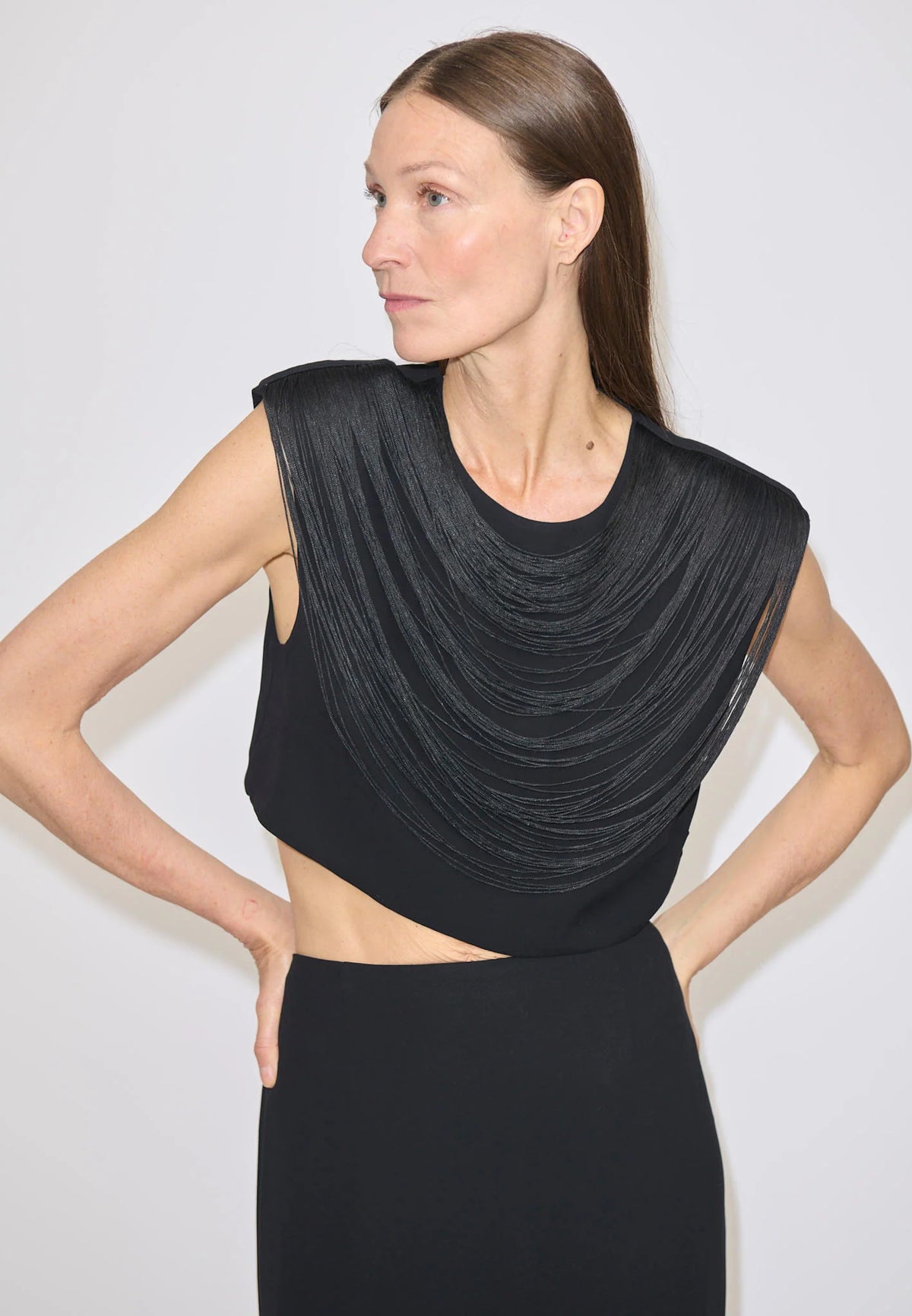 HERSKIND Top "Dita" black