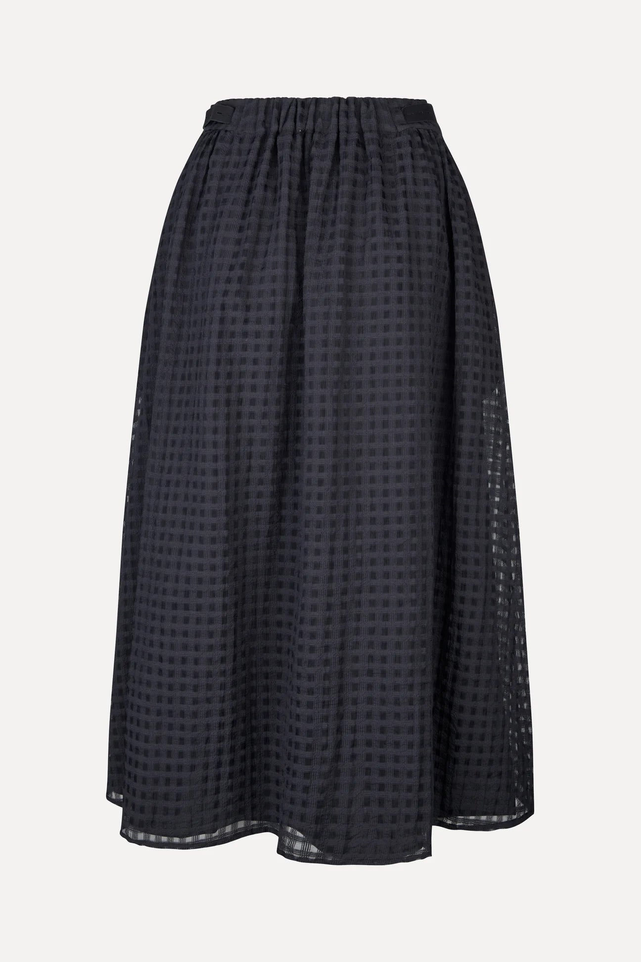 STINE GOYA Midi skirt "Checkered Organza"