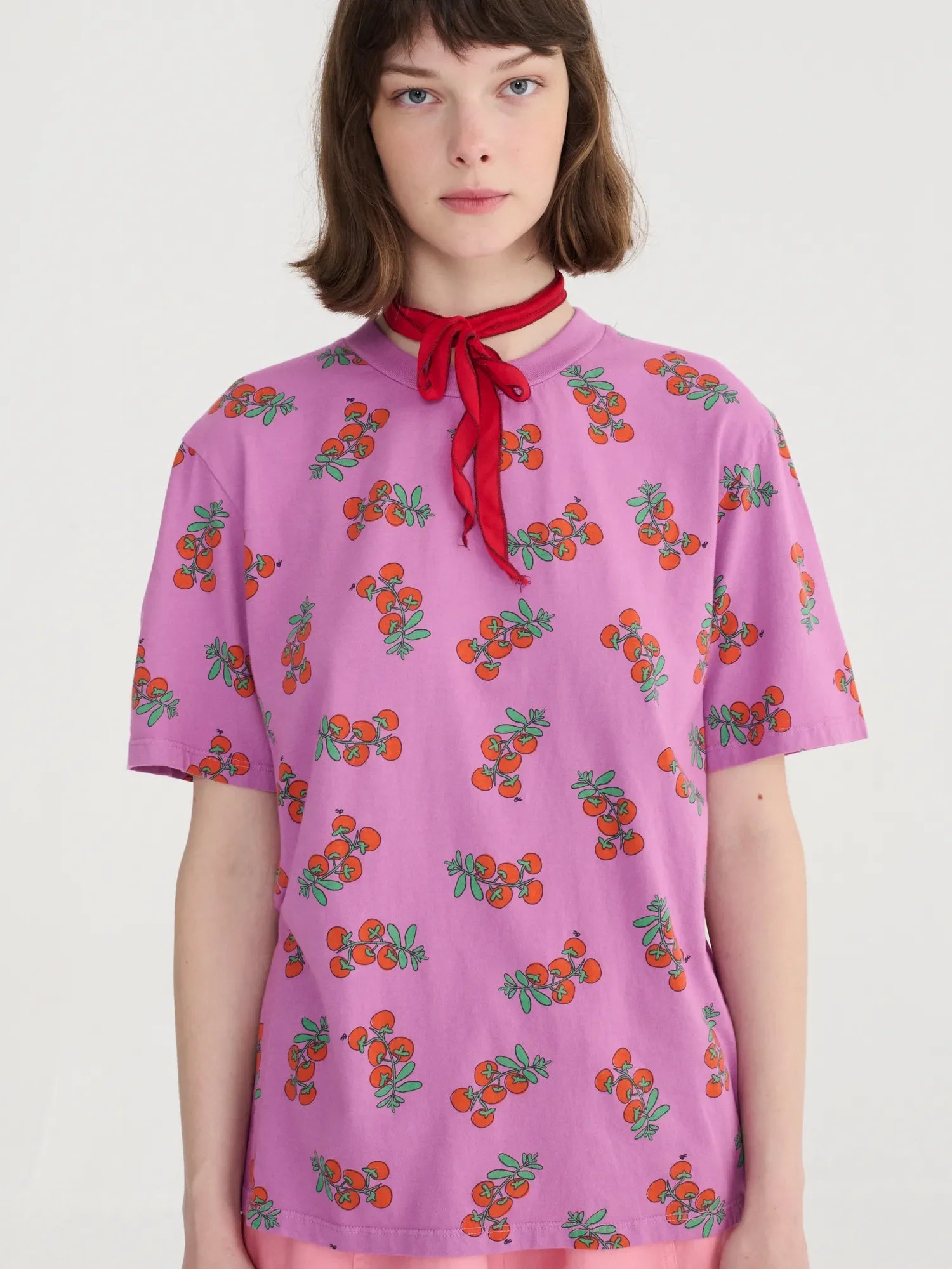 BOBO CHOSES T-Shirt "Tomatoes" purple