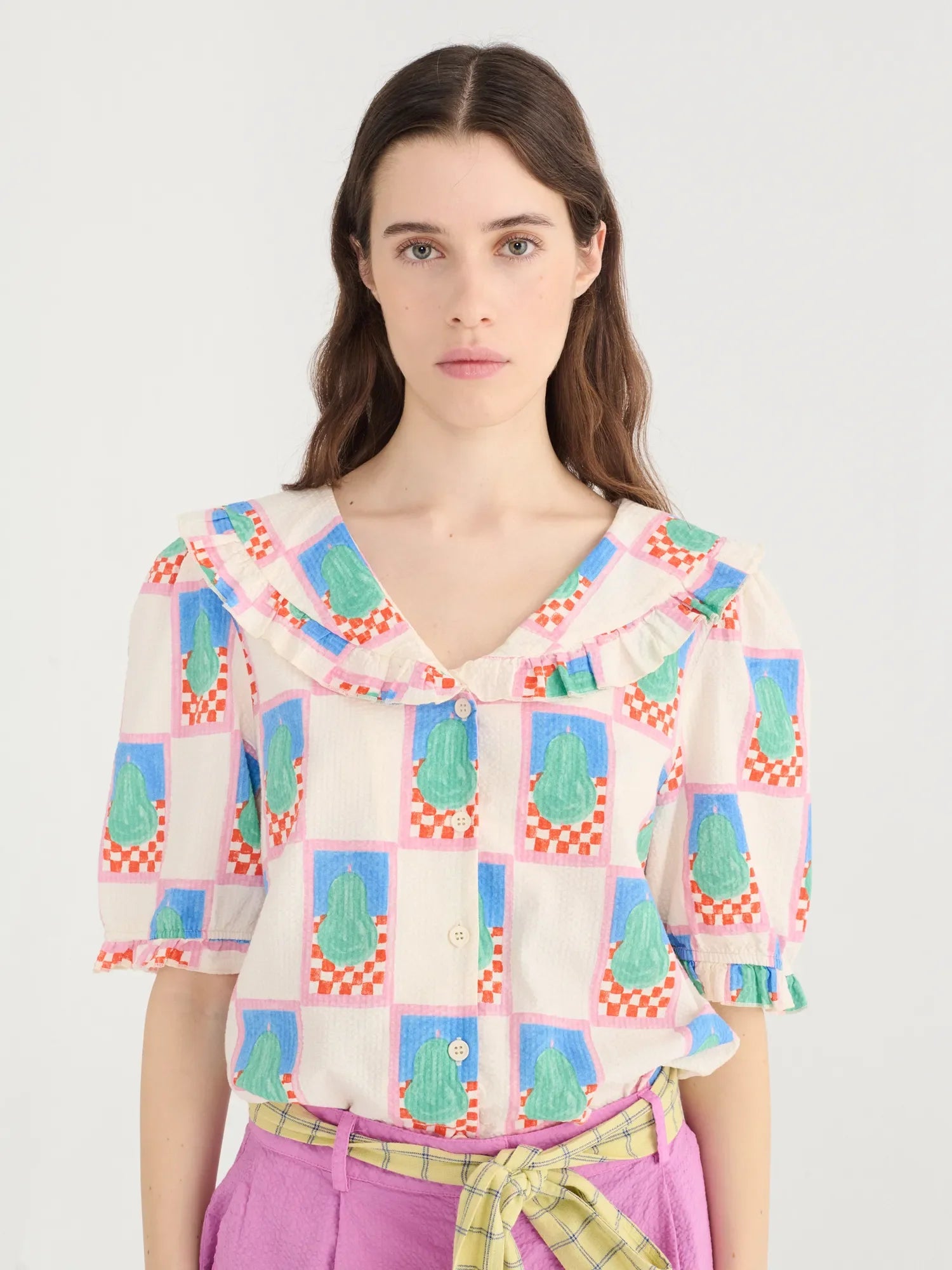 BOBO CHOSES Shirt "Simple pear" multicolor