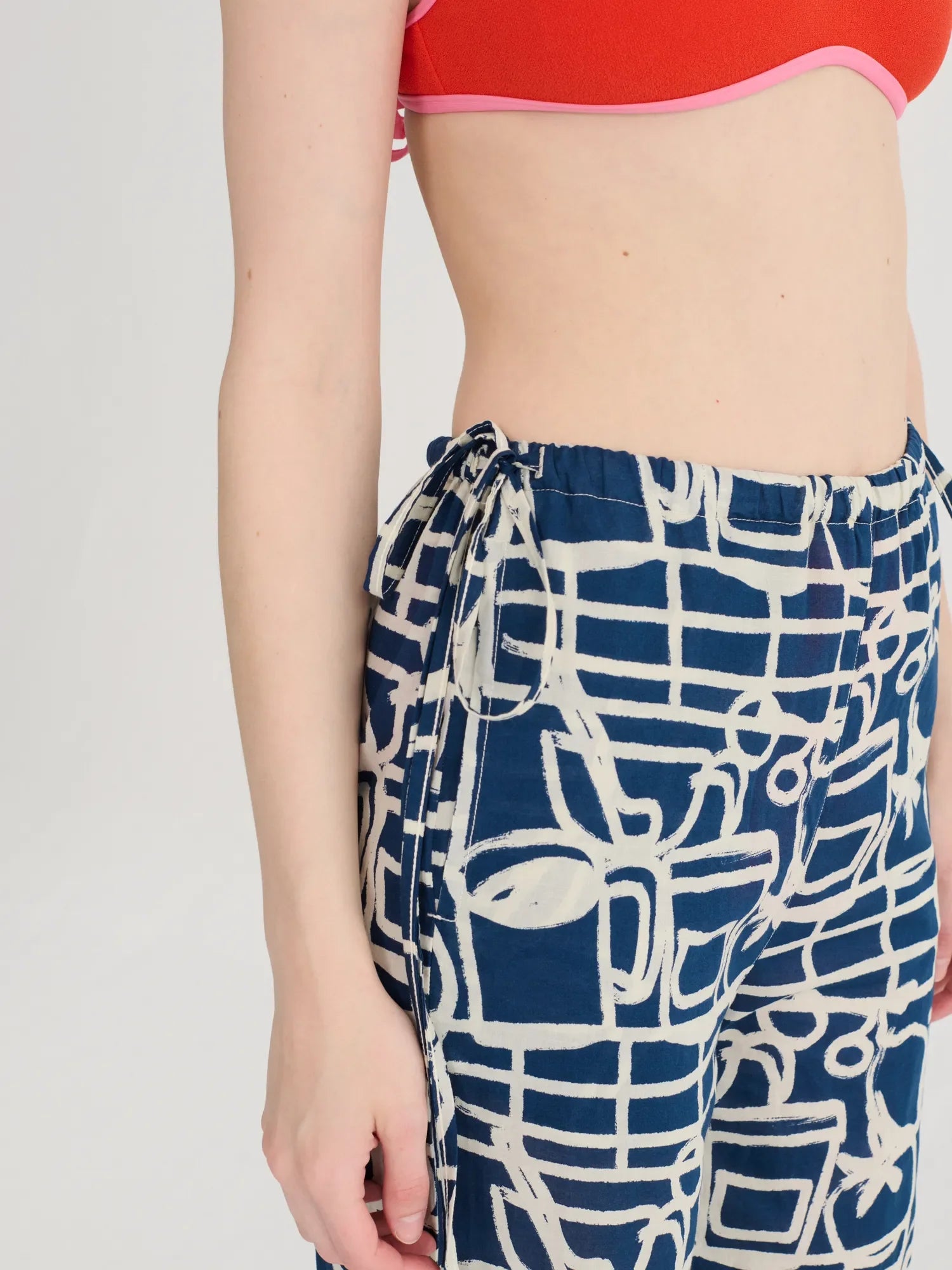 BOBO CHOSES Pants "Cookery festival" navy blue