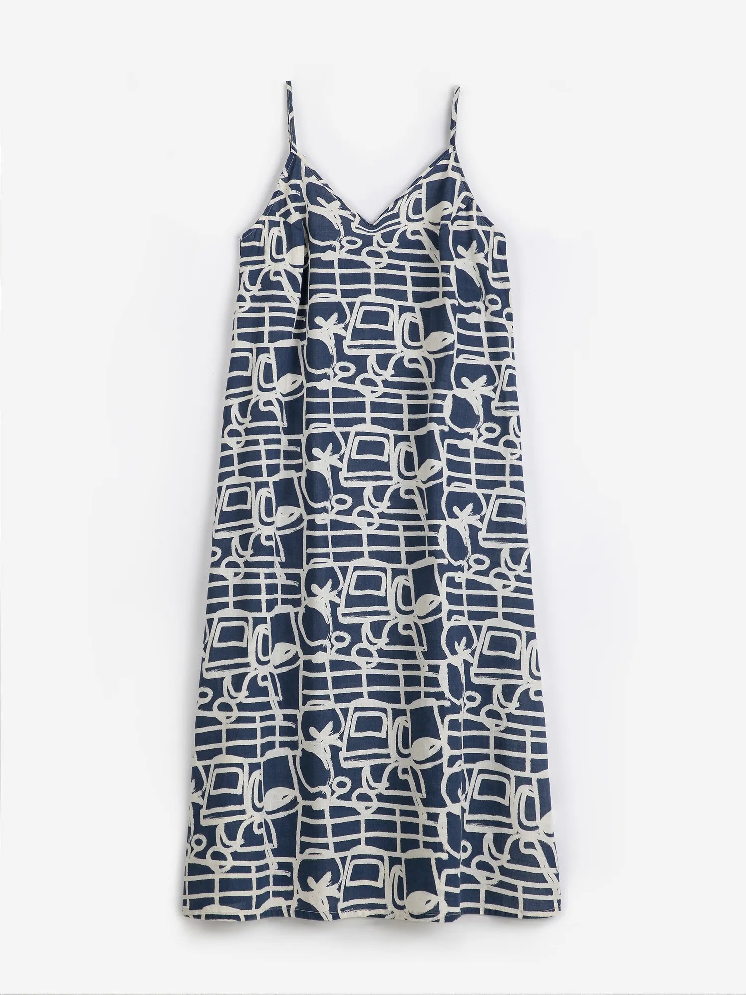 BOBO CHOSES Dress "Cookery festival" navy blue